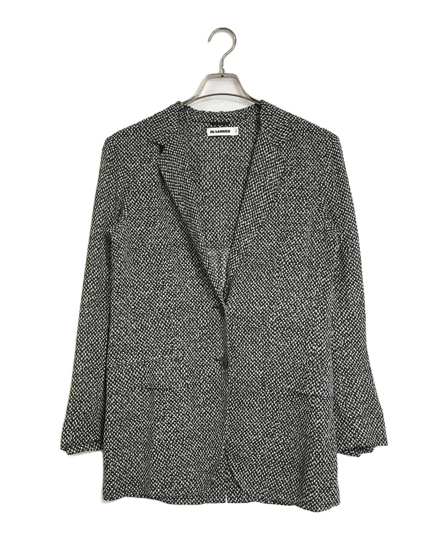 中古・古着通販】JIL SANDER (ジルサンダー) 総柄レーヨンジャケット  