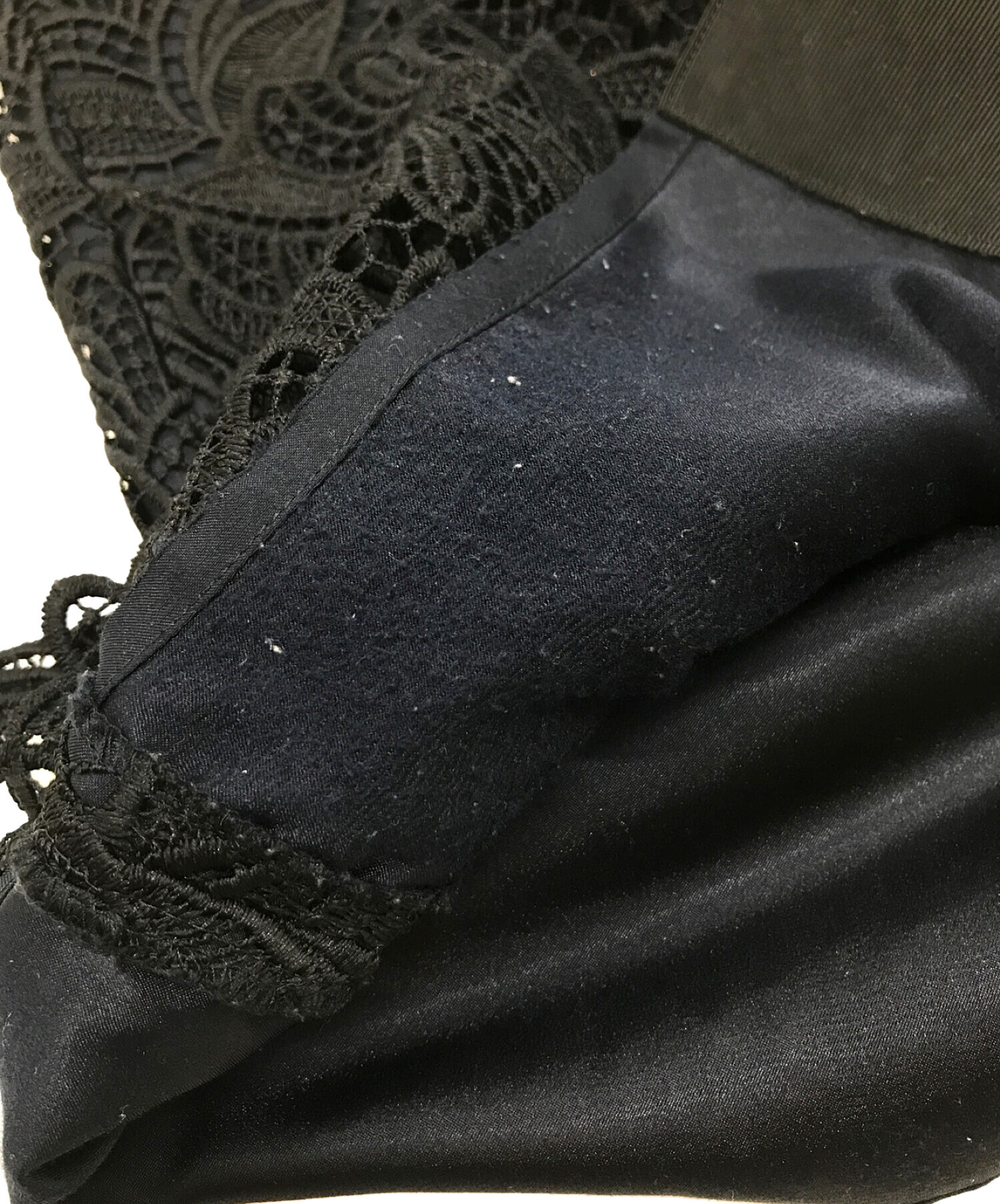 タグ付き ANAYI リーフレースタイトスカート 上品 きれいめ アナイ 未使用 タグ付き未使用 ANAYI アナイ リーフレースタイトスカート 36