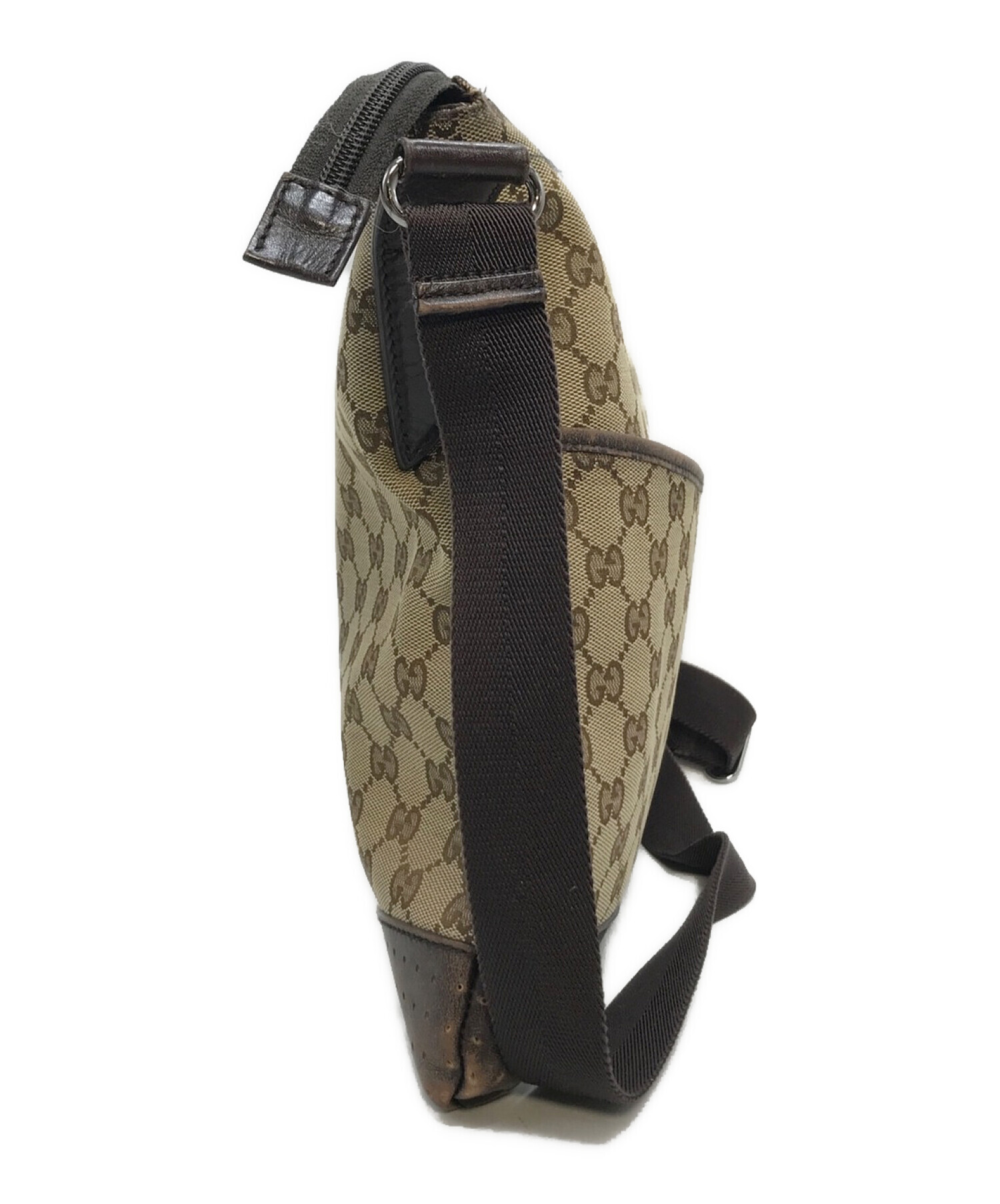 中古・古着通販】GUCCI (グッチ) GGキャンバスショルダーバッグ GUCCI 