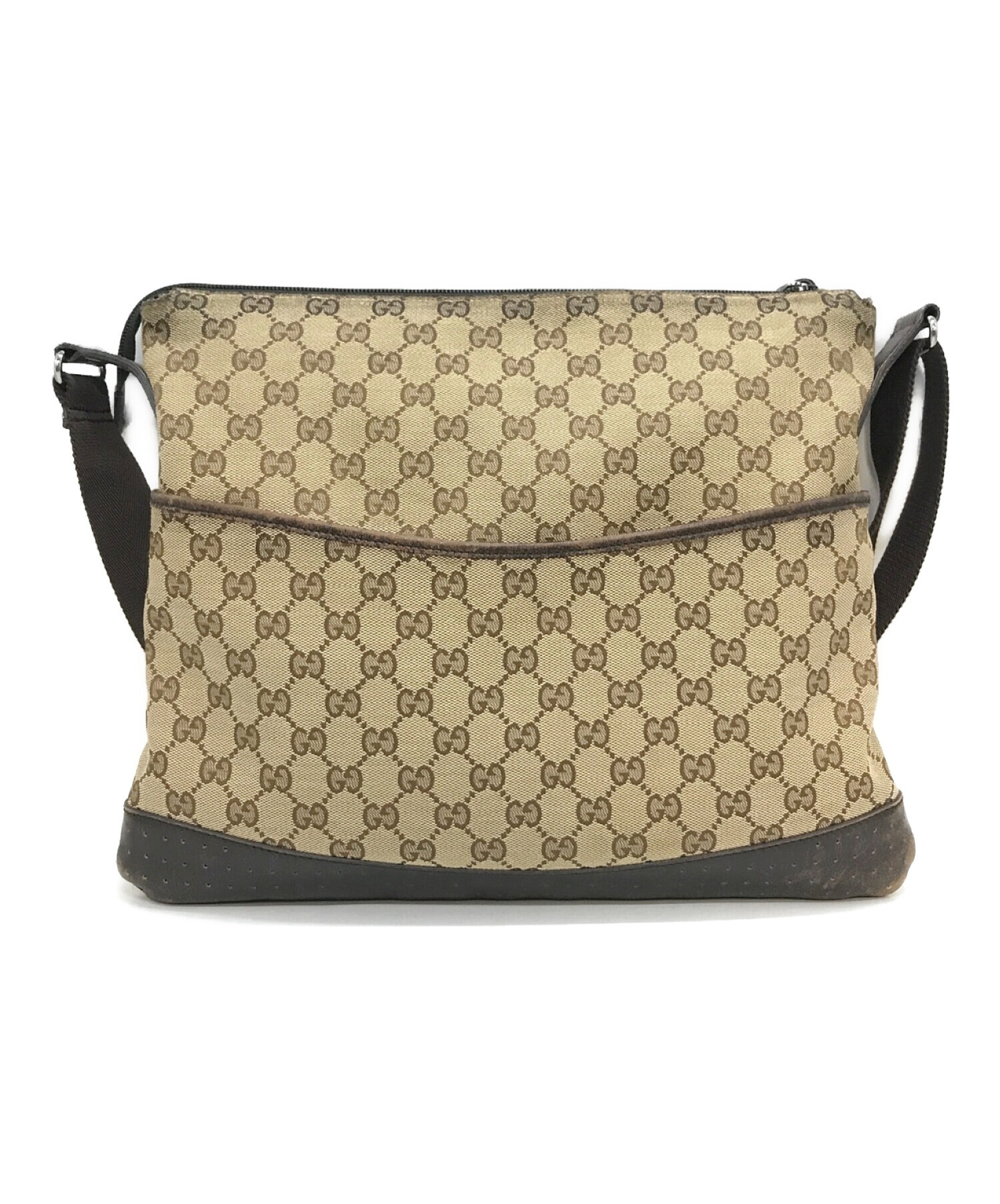 GUCCI グッチショルダーバッグシグネチャーGG キャンバス GUCCI グッチショルダーバッグシグネチャーGG キャンバス