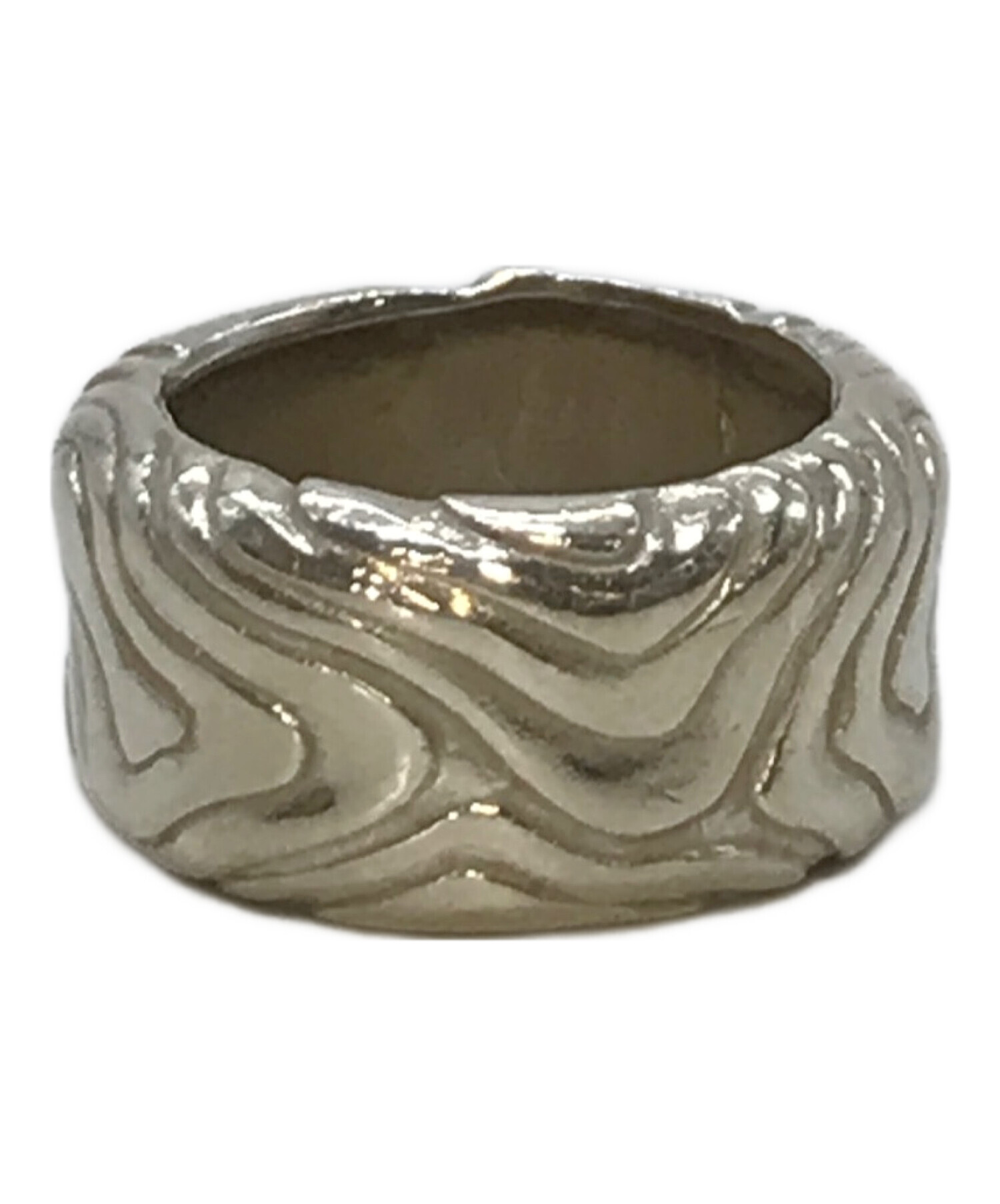 美品】 希少 TIFFANY&Co. ヴィンテージ木目リング12号74