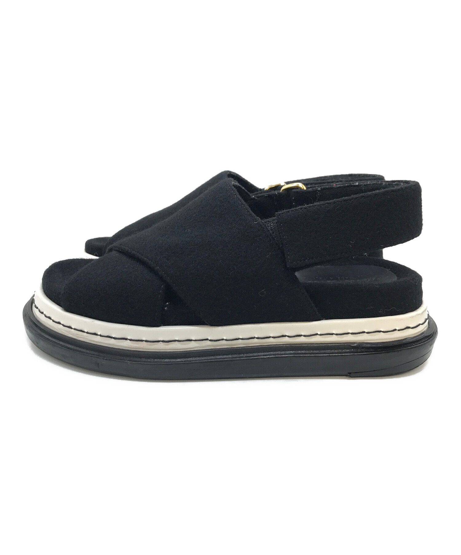美品 SWANLAKE ダッフルコート wool 有難かっ ベルスリーブ ネイビー