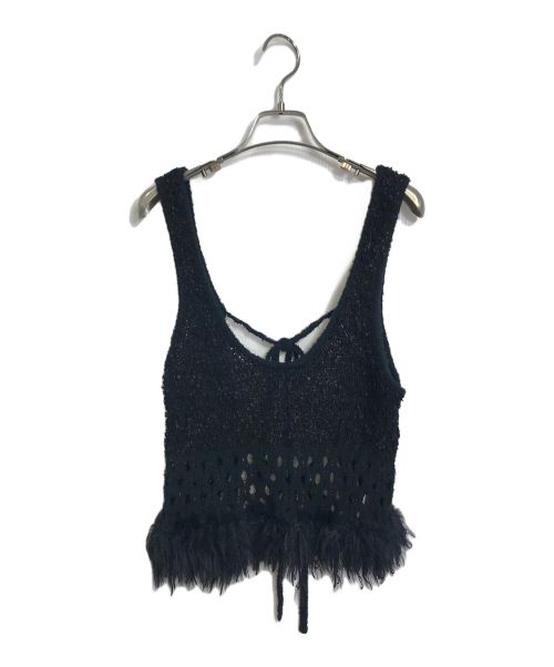中古・古着通販】LEINWANDE (ラインヴァンド) Fringe Knit Tank 
