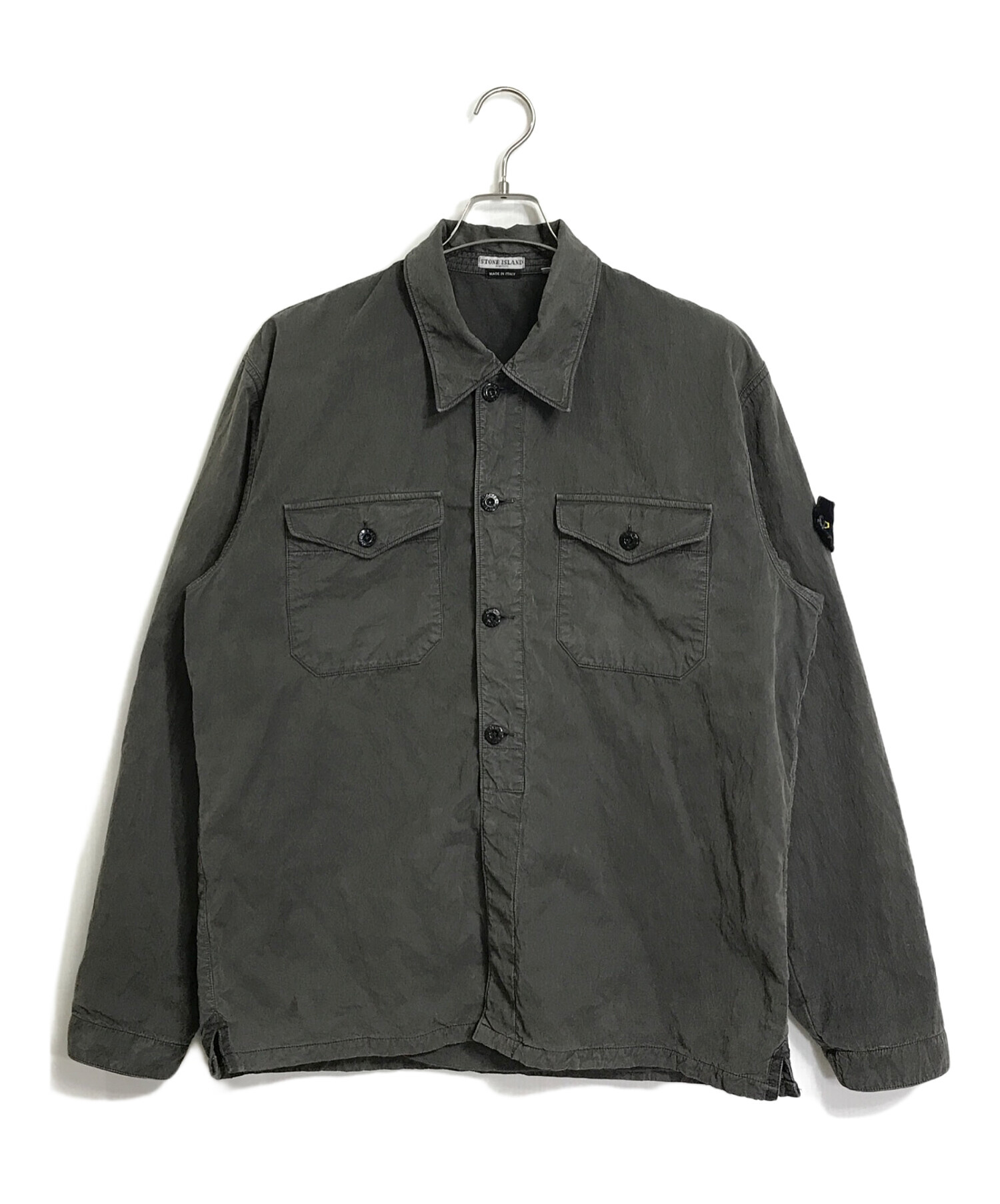 中古・古着通販】STONE ISLAND (ストーンアイランド) シャツジャケット  