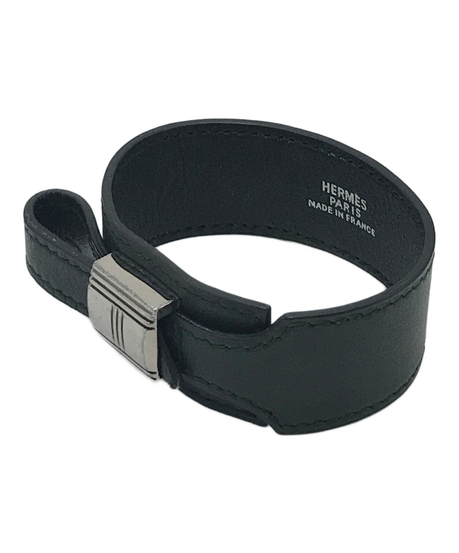 中古・古着通販】HERMES (エルメス) アルテミス/レザーブレスレット