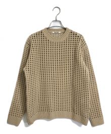 中古・古着通販】AURALEE (オーラリー) WOOL FELT YARN MESH ニット 
