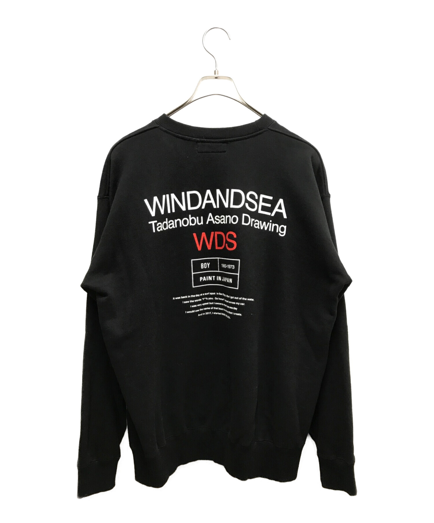 WIND AND SEA Tadanobu Asano スウェット - スウェット