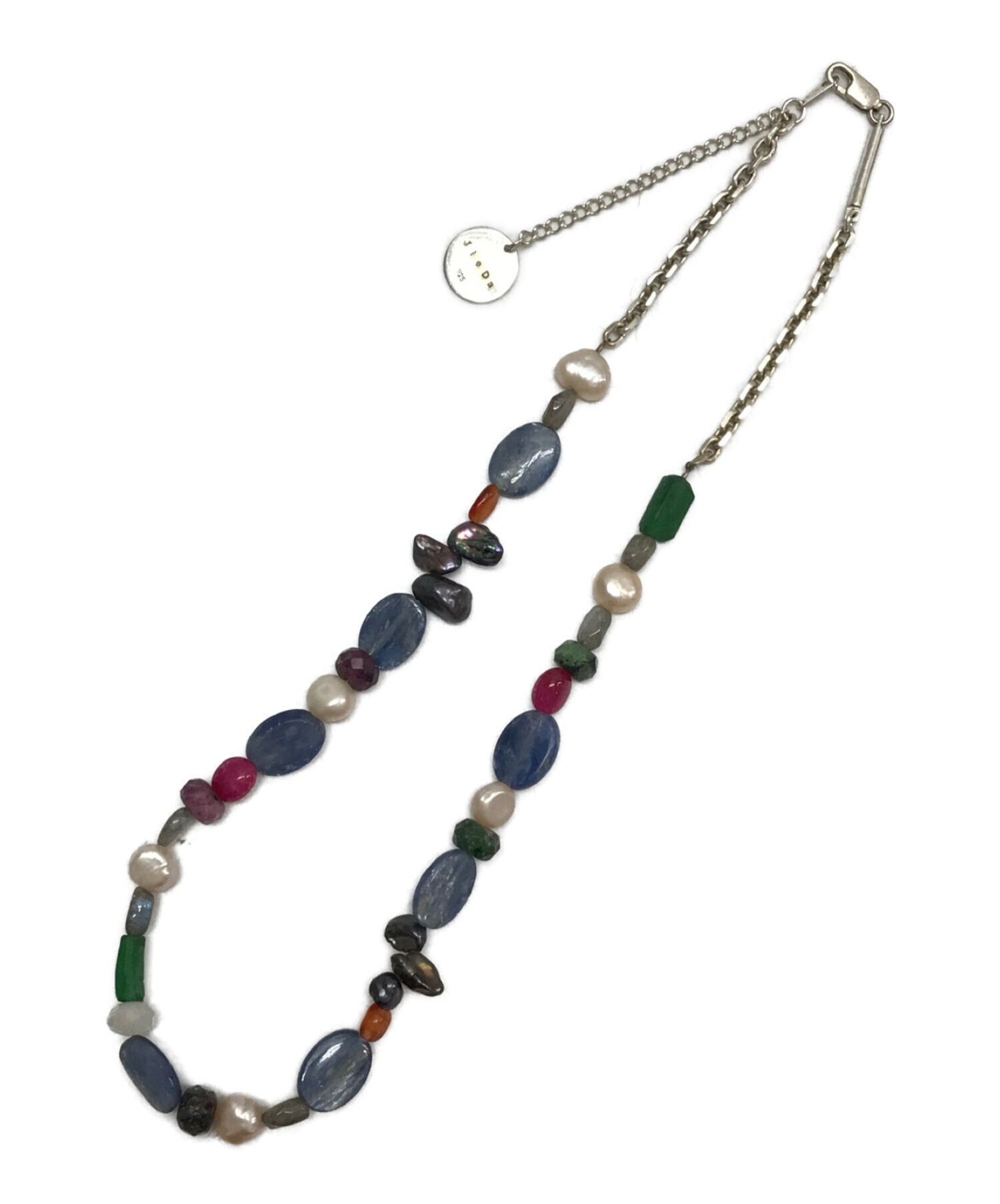 JieDa MIX STONE NECKLACE ネックレス