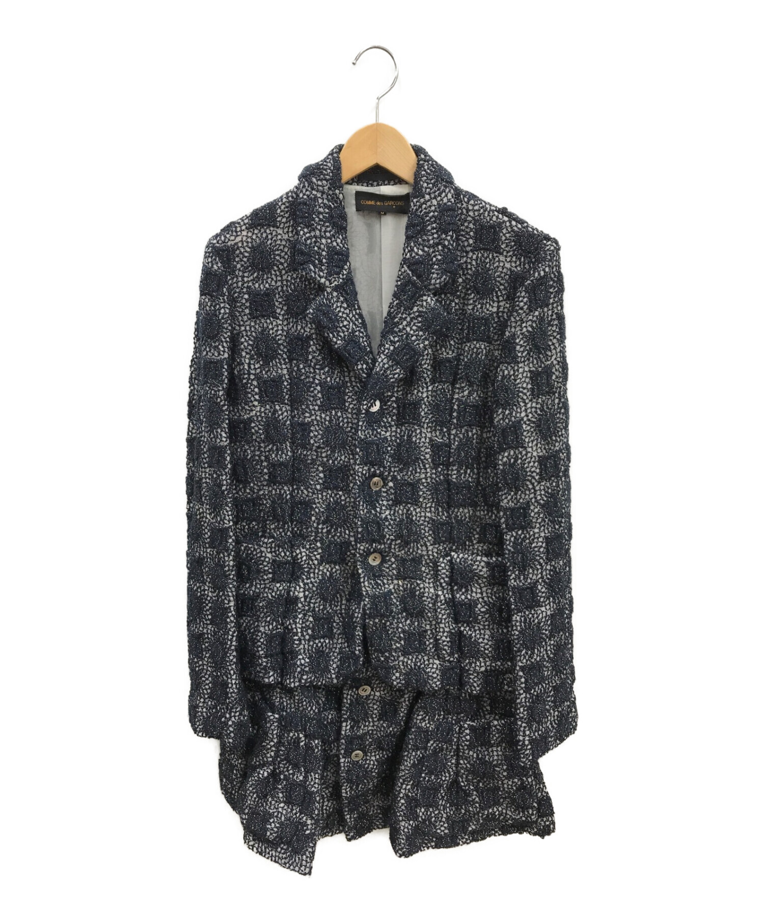 COMME des GARÇONS ジャケット ネイビー・グレー・ブラック COMME des GARÇONS ジャケット ネイビー・グレー・ブラック