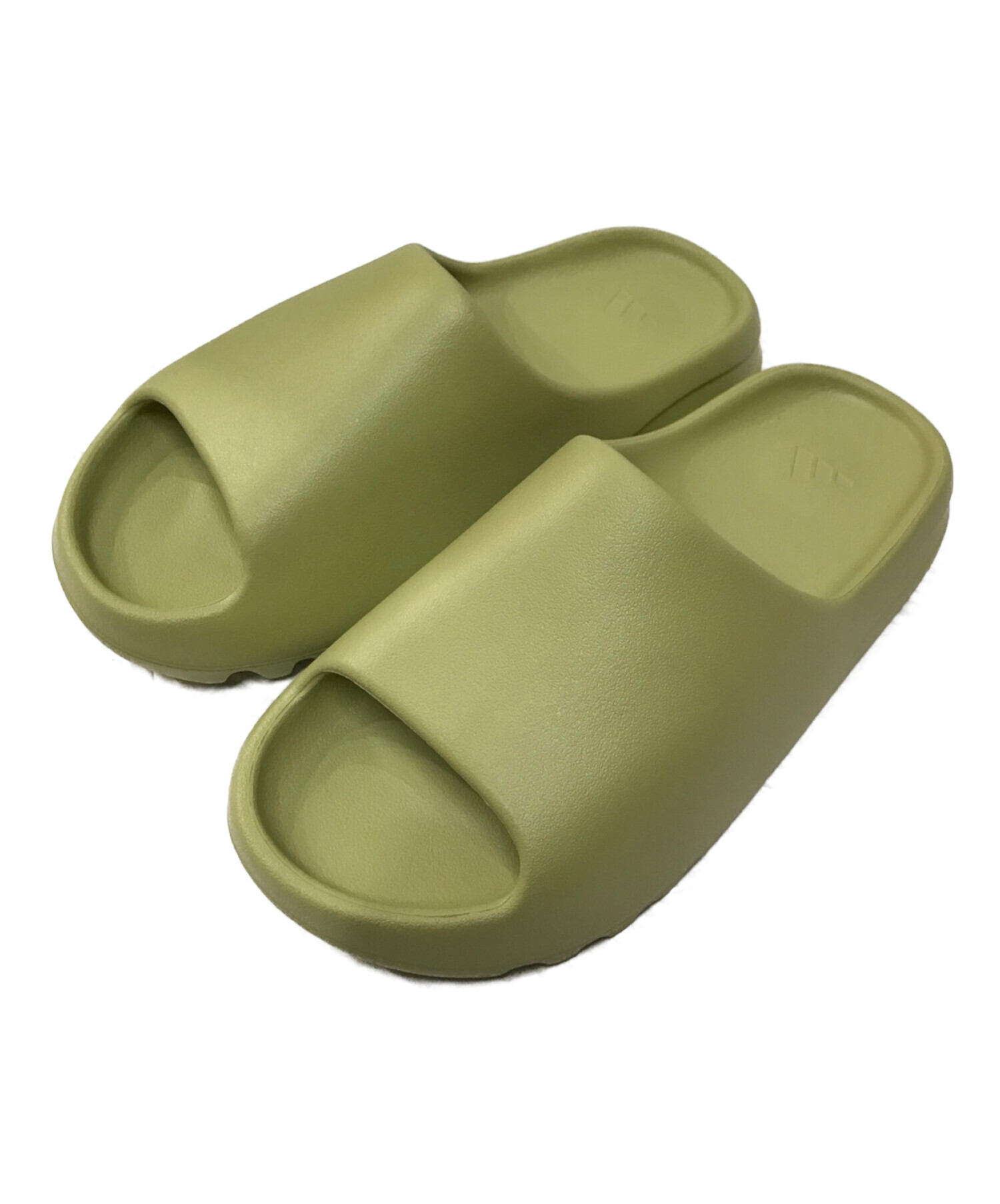 adidas YEEZY (アディダス イージー) Slide Resin 黄緑 サイズ:275