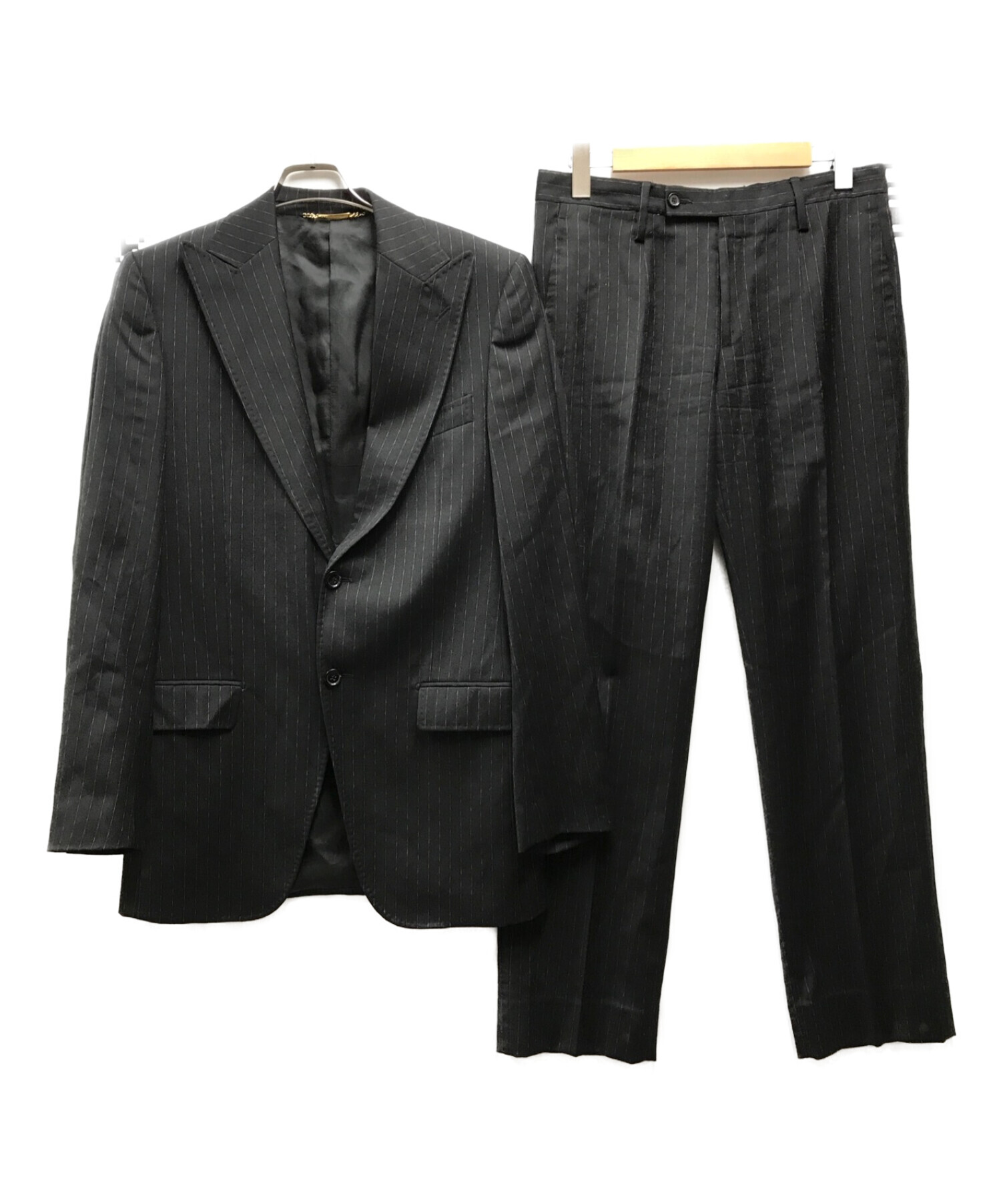 DOLCE & GABBANA (ドルチェ＆ガッバーナ) セットアップスーツ ブラック サイズ:46