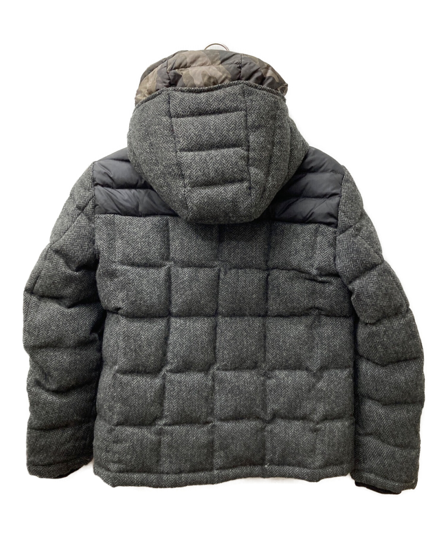 中古・古着通販】MONCLER (モンクレール) ダウンジャケット グレー 