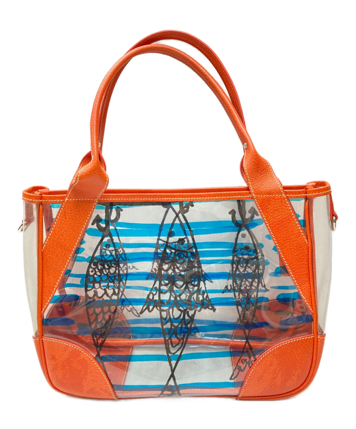 中古・古着通販】PRADA (プラダ) フィッシュモチーフクリアトート  