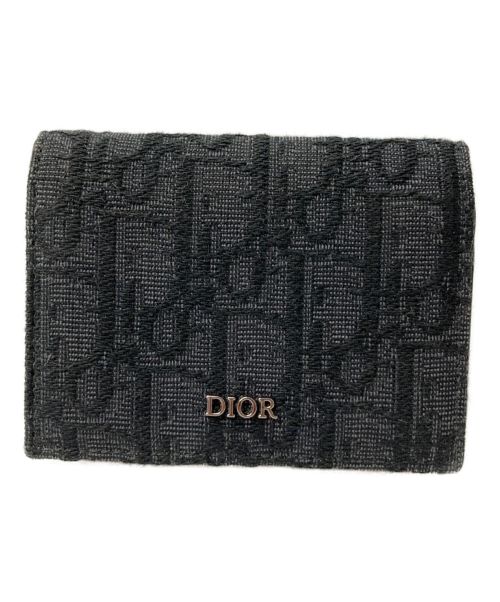 中古・古着通販】Dior (ディオール) オブリークジャガードカードケース 