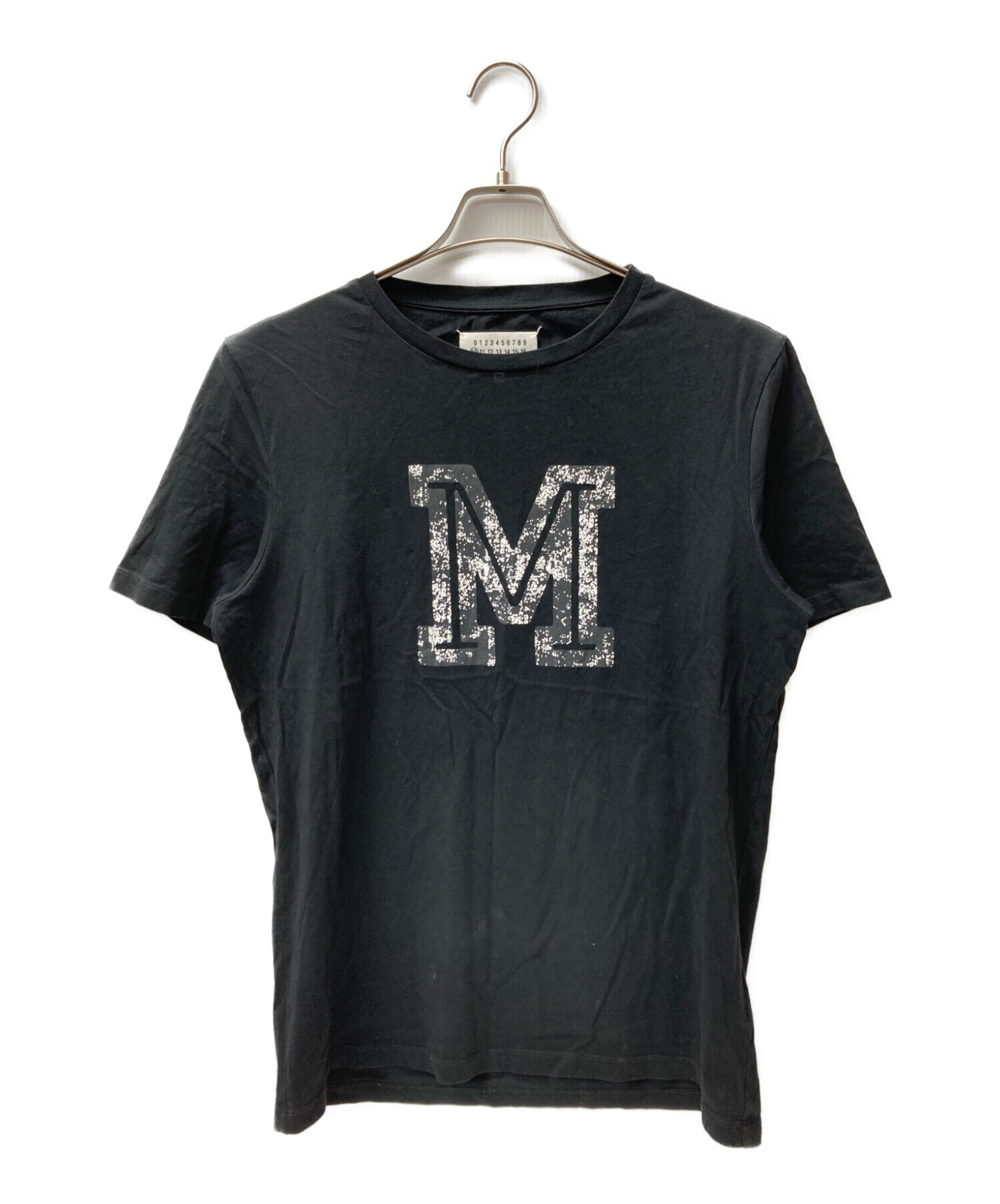 【今期完売品❣️】マルジェラ MARGIELA Tシャツ ロゴ 黒 M
