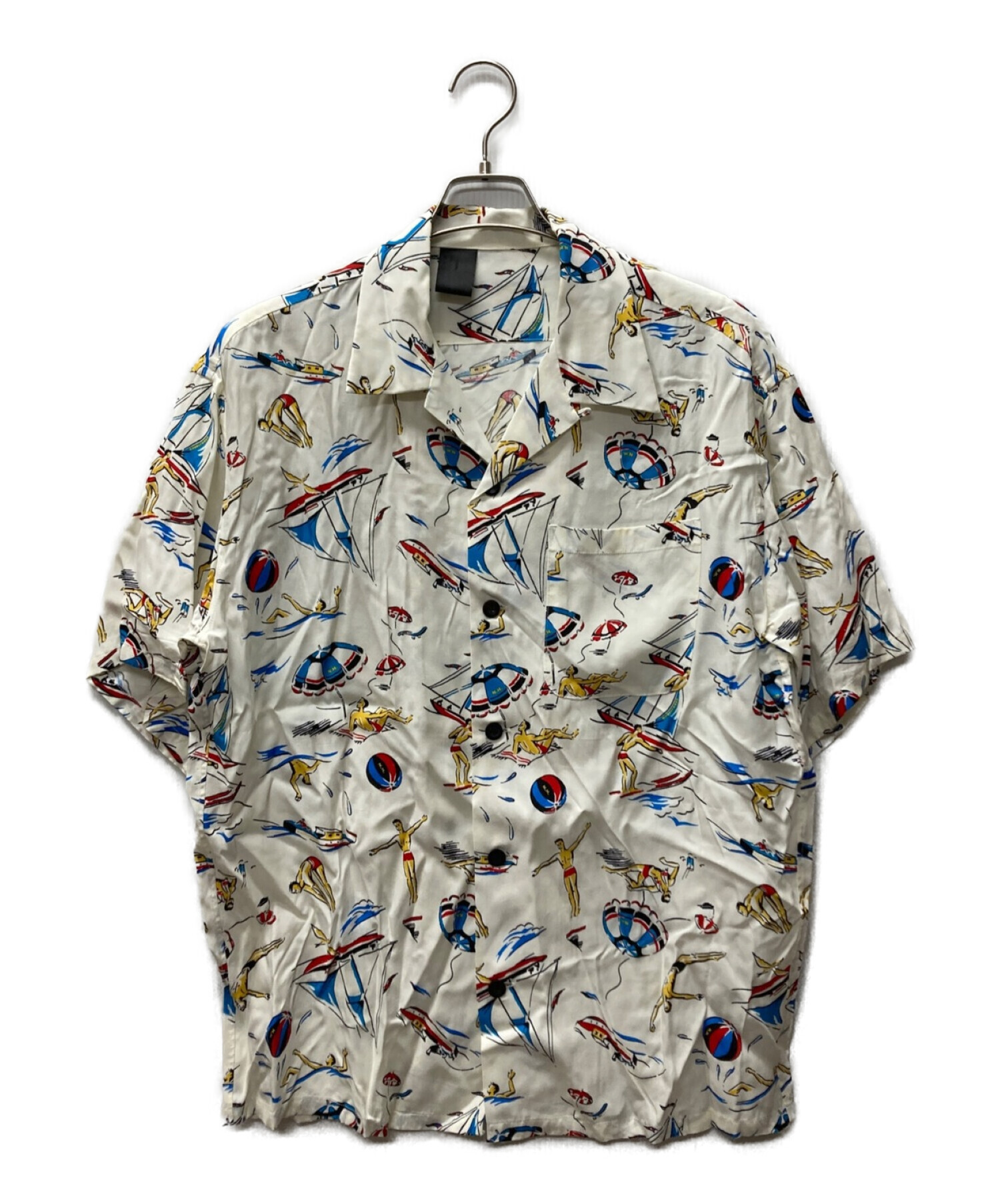 n.hoolywoodの柄シャツ （N.HOOLYWOOD - N.HOOLYWOOD COMPILE HALF 