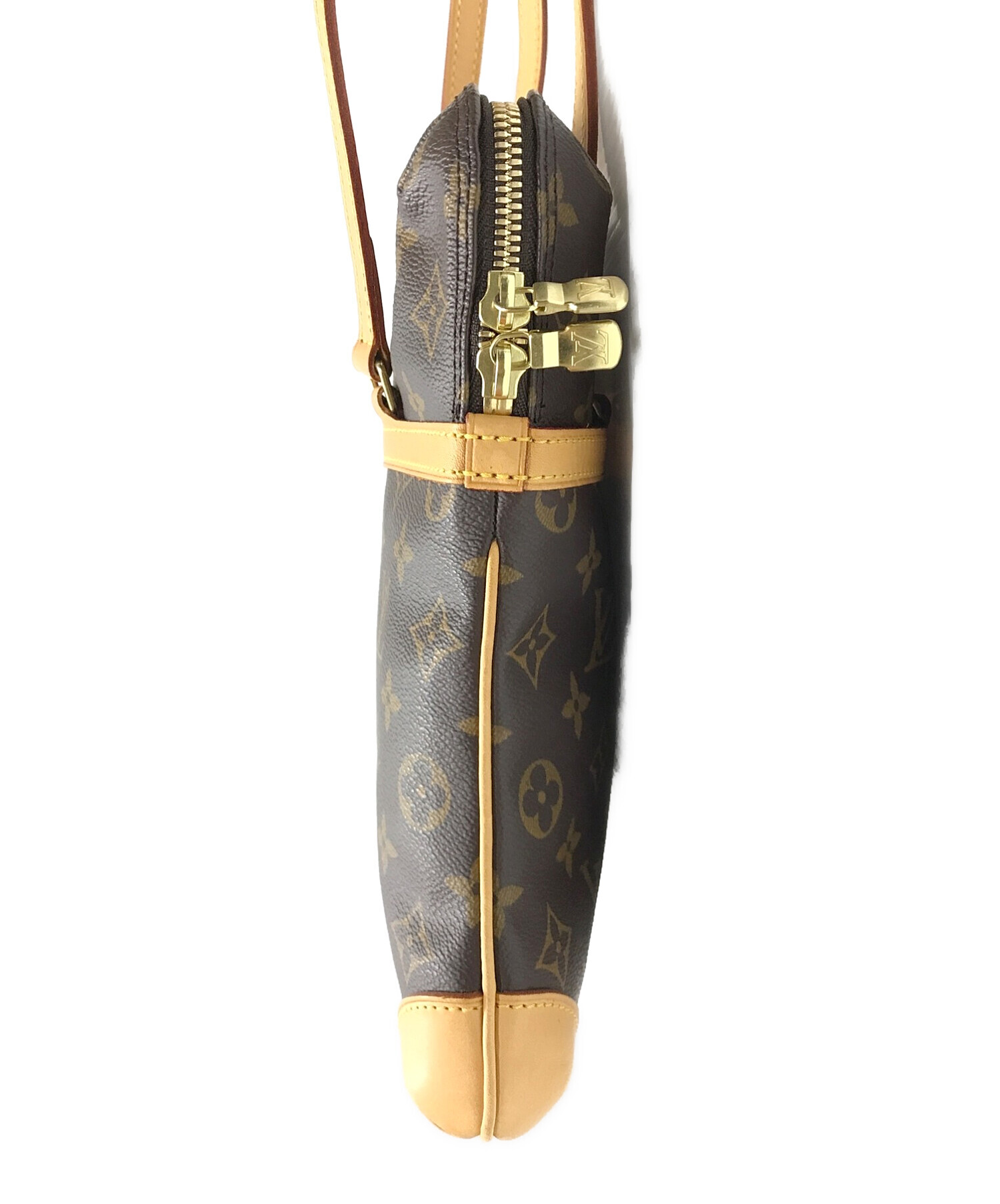 極美品 LOUIS VUITTON モノグラム 白かっ トートバッグ クーサンGM 
