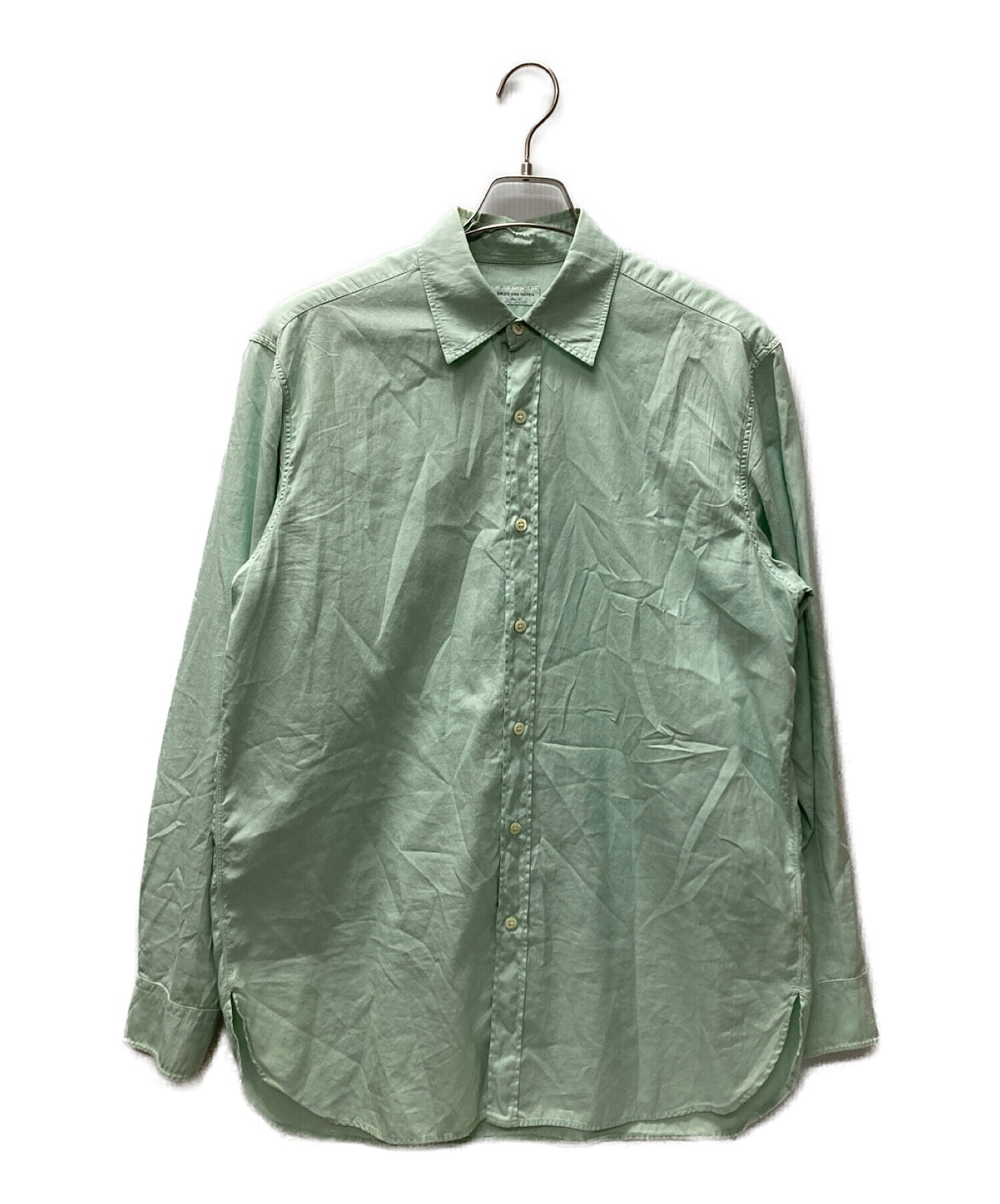 美品】DRIES VAN NOTEN 長袖シャツ 美品】DRIES VAN NOTEN 長袖シャツ