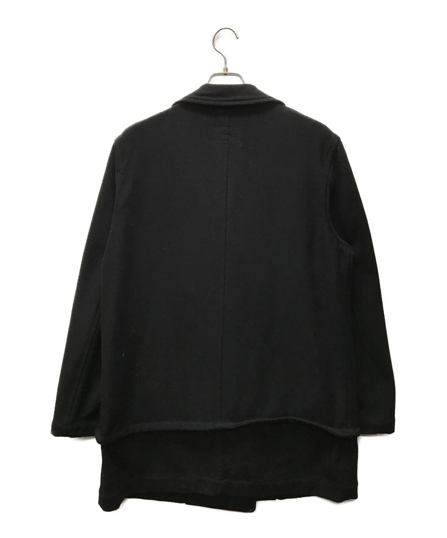 COMME des GARCONS SHIRT (コムデギャルソンシャツ) チェスターコート ブラック サイズ:M