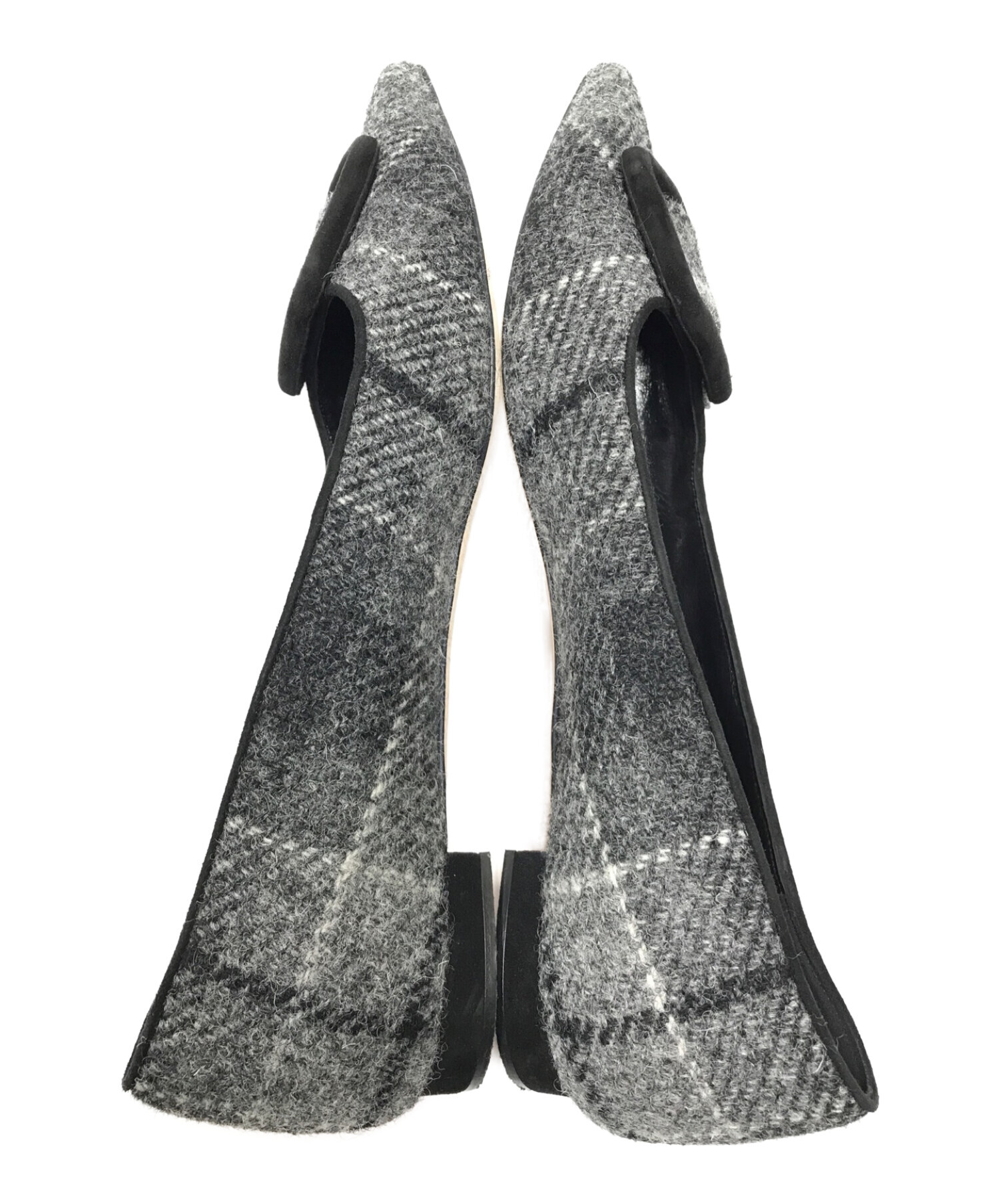 中古・古着通販】Manolo Blahnik (マノロブラニク) チェック柄ツイード 