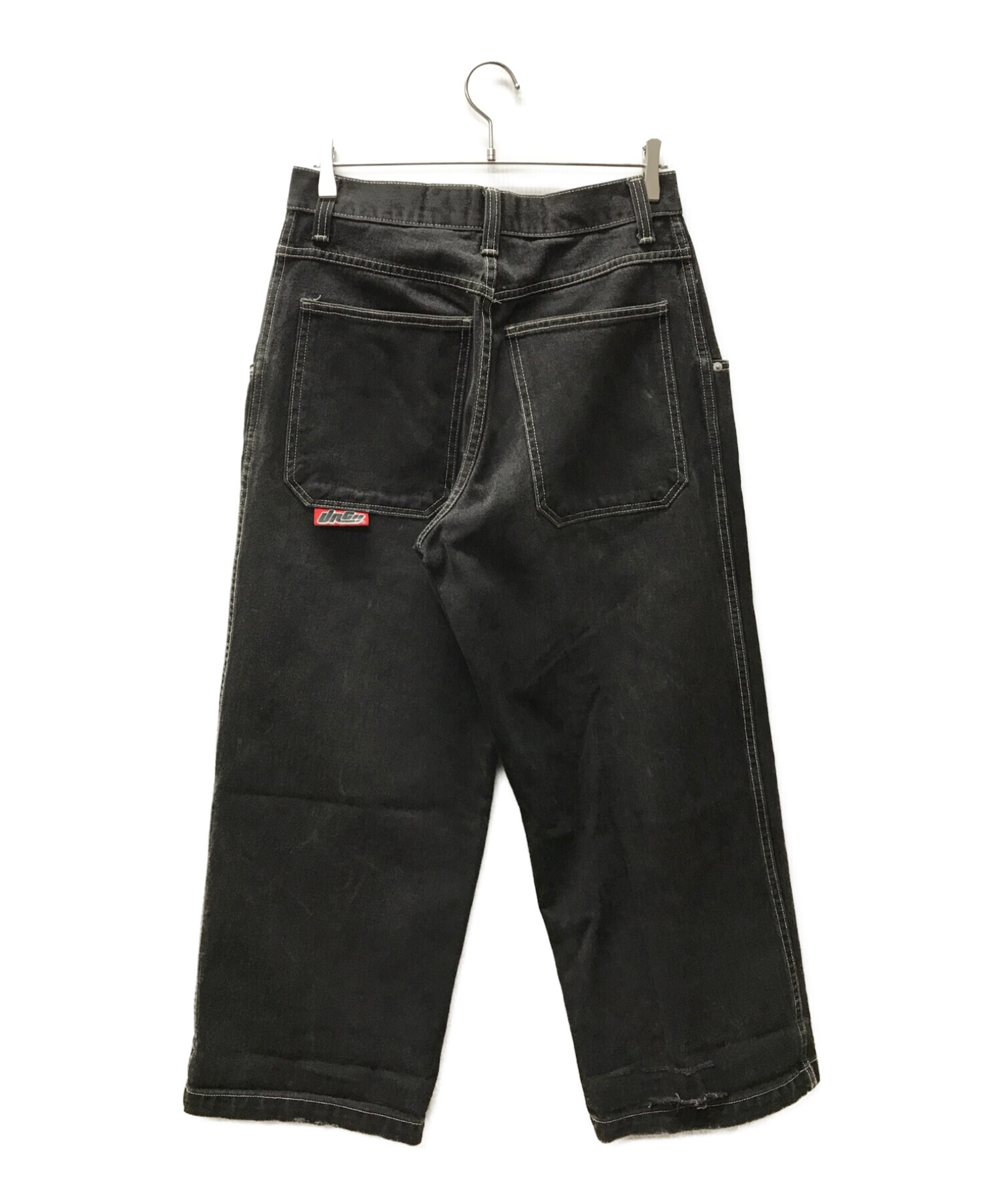 希少 美品 JNCO JEANS バギーデニム ブラックデニム 極太ストレート 希少 美品 JNCO JEANS バギーデニム ブラックデニム 極太ストレート