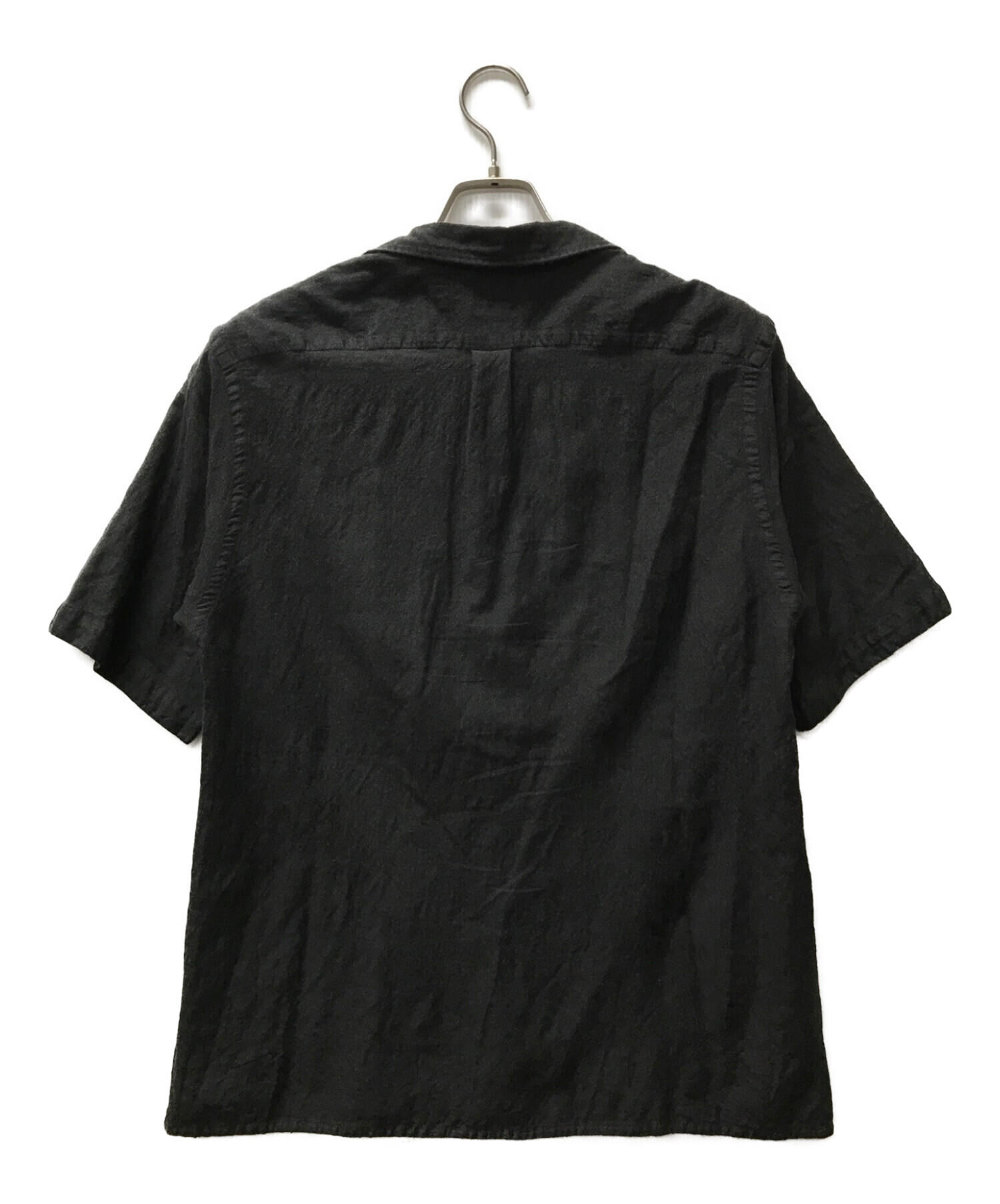 中古・古着通販】COMOLI (コモリ) ウールシルク半袖オープンカラー 