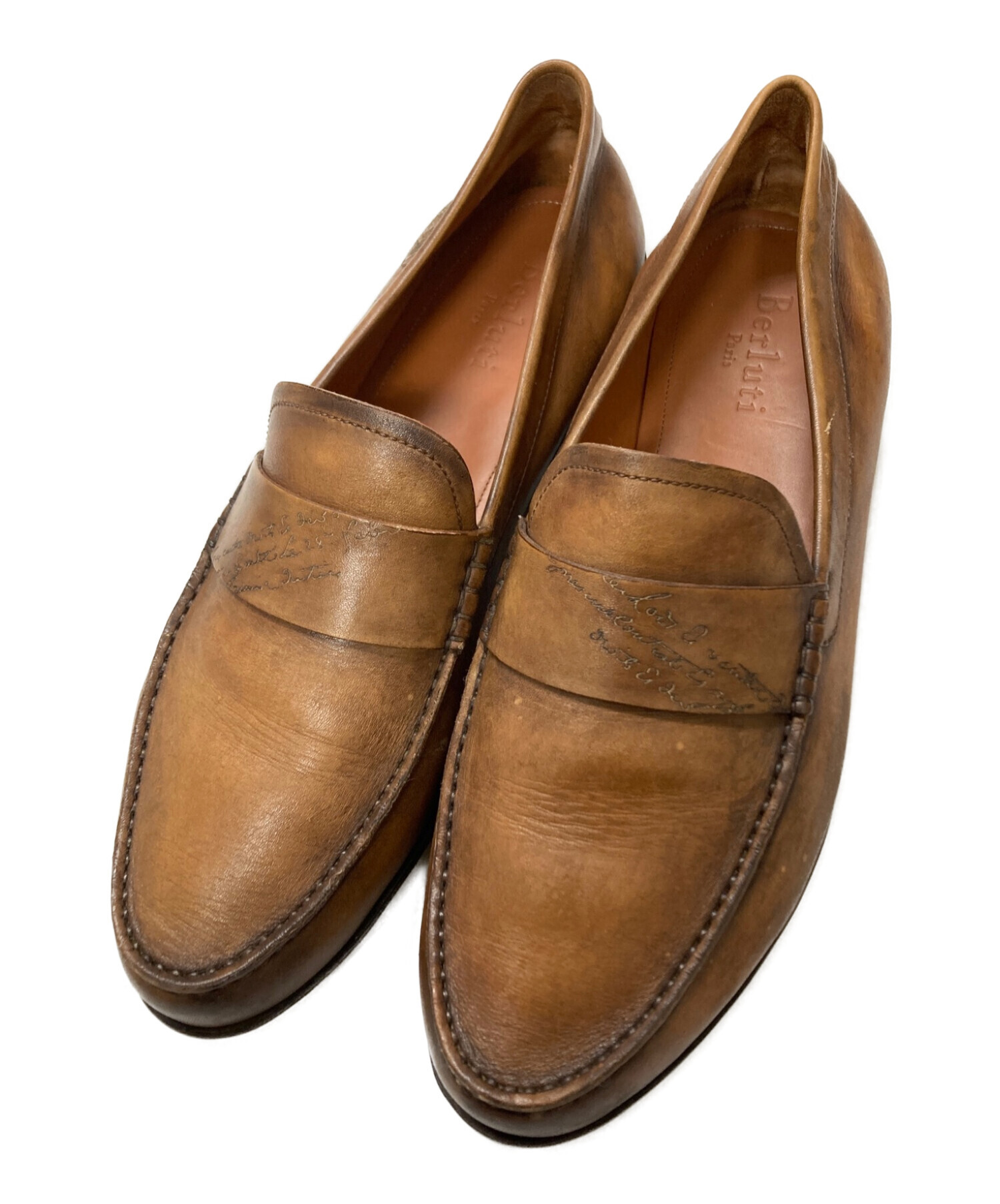 中古・古着通販】Berluti (ベルルッティ) カリグラフィーローファー 