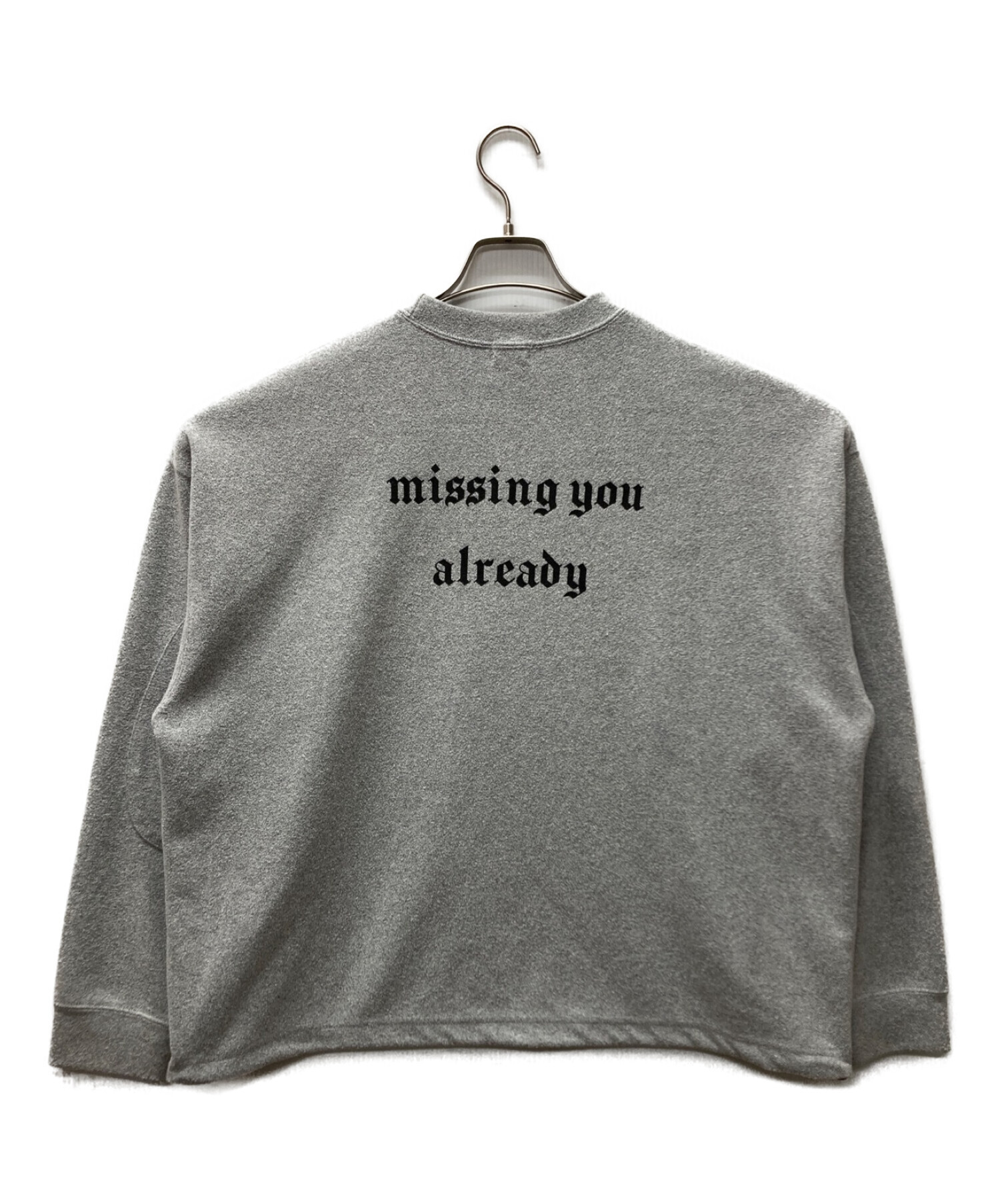 irojikake イロジカケ MESSAGE SWEAT SHIRT 一時値下げ【irojikake