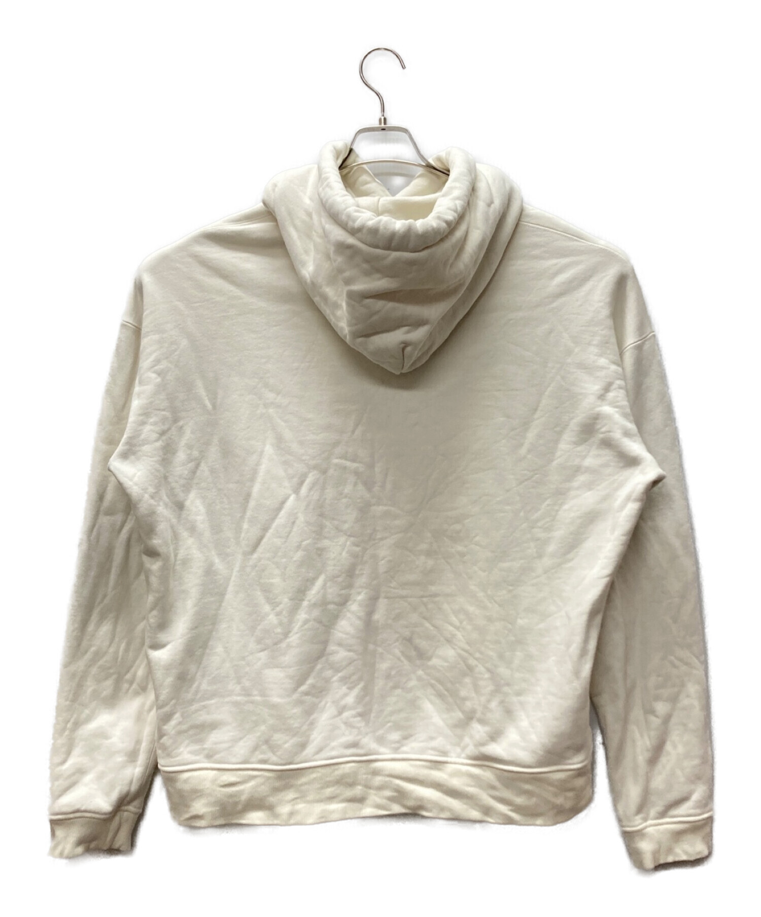 中古・古着通販】OUAT (オーユーエーティー) SQUARE HOODIE アイボリー 