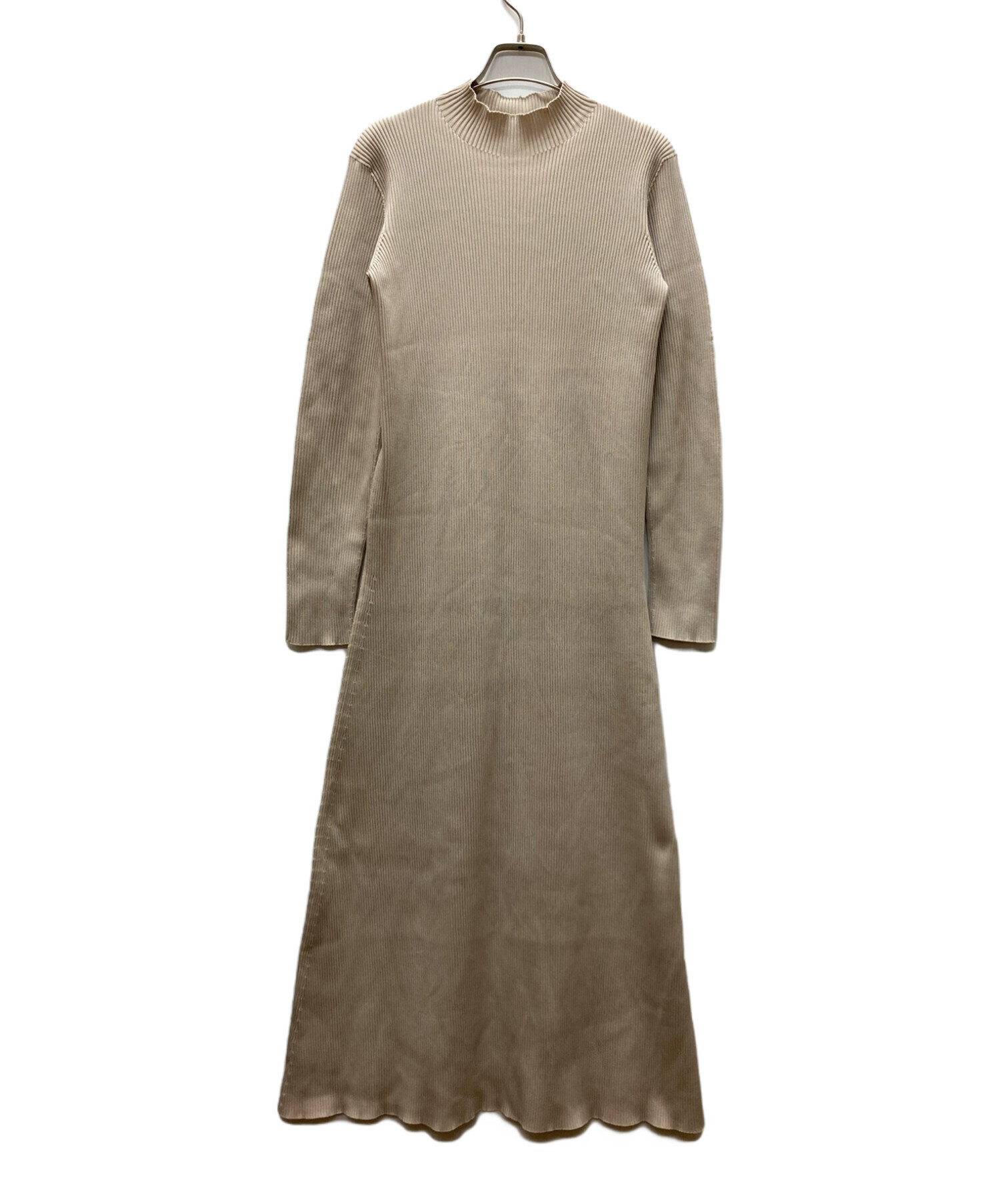 中古・古着通販】CFCL (シーエフシーエル) PORTRAIT DRESS ベージュ  