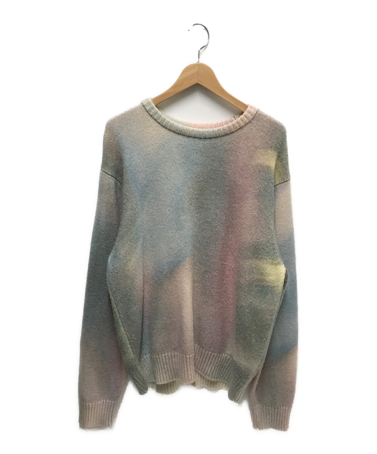 STUSSY ステューシー MOTION SWEATER セーター マルチカラー Sサイズ 