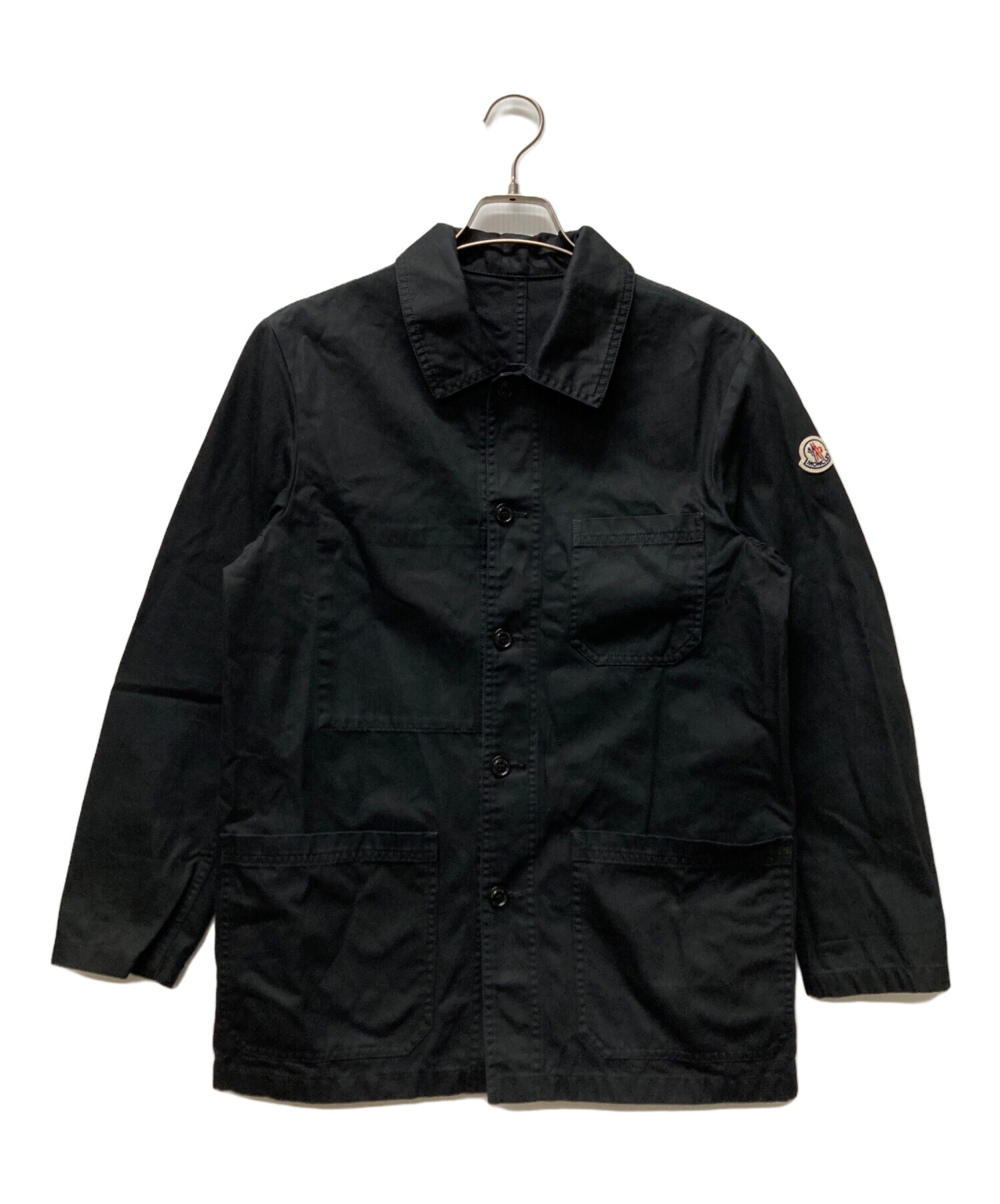 中古・古着通販】MONCLER (モンクレール) カバーオール ブラック 