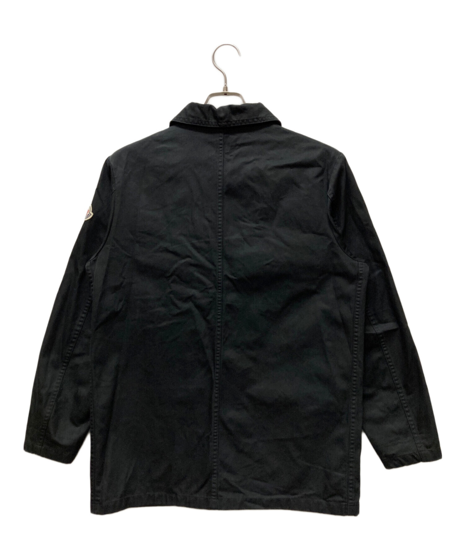 中古・古着通販】MONCLER (モンクレール) カバーオール ブラック 