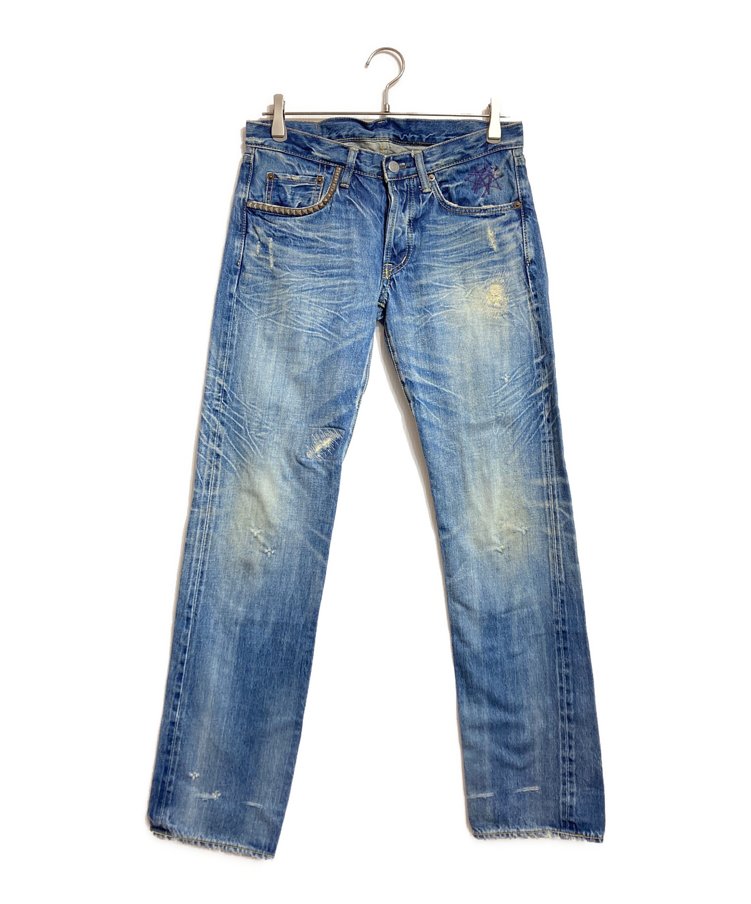 HYSTERIC GLAMOUR ヒステリックグラマー スタッズデニム 30