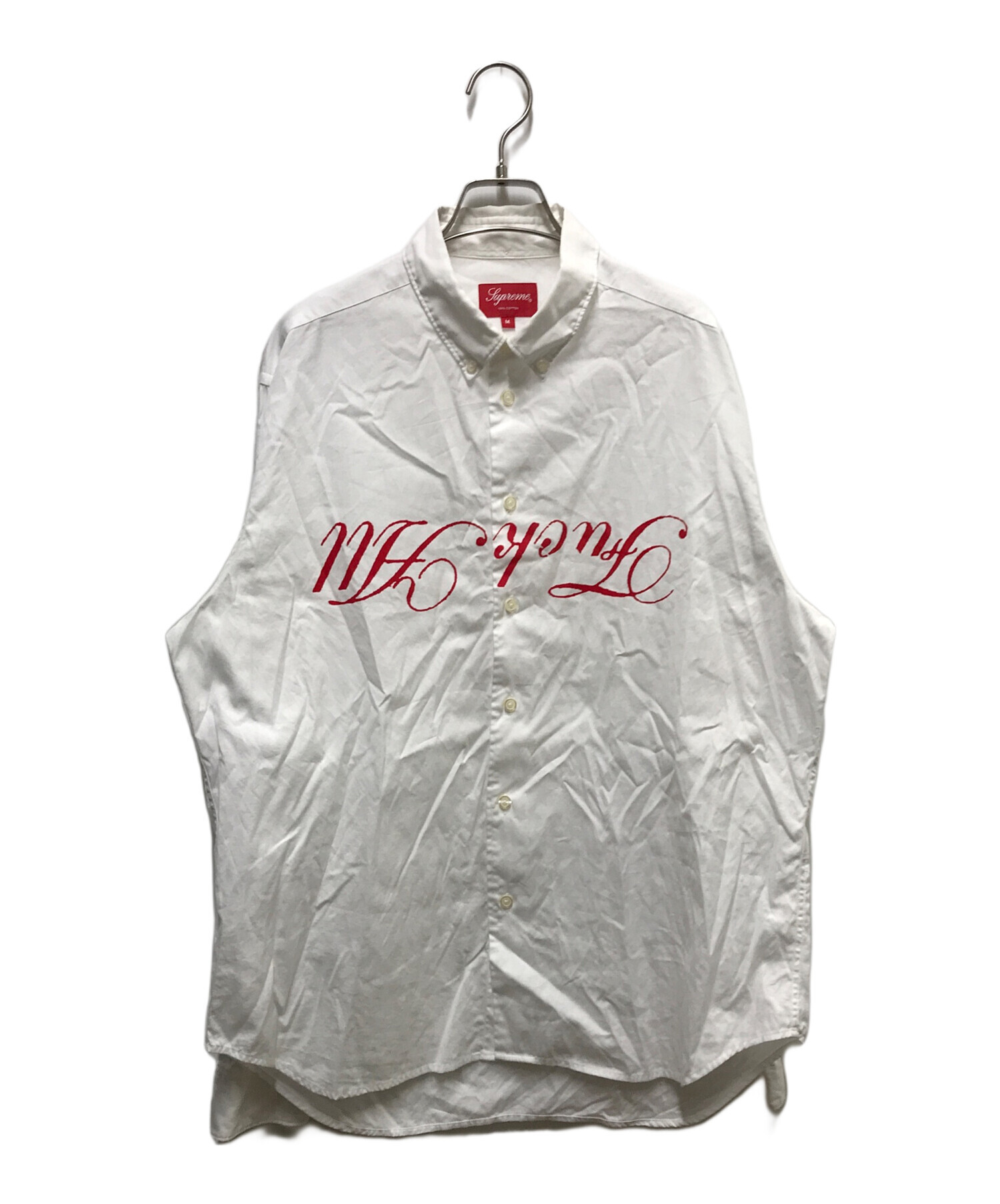中古・古着通販】SUPREME (シュプリーム) Jamie Reid Fuck All Shirt 