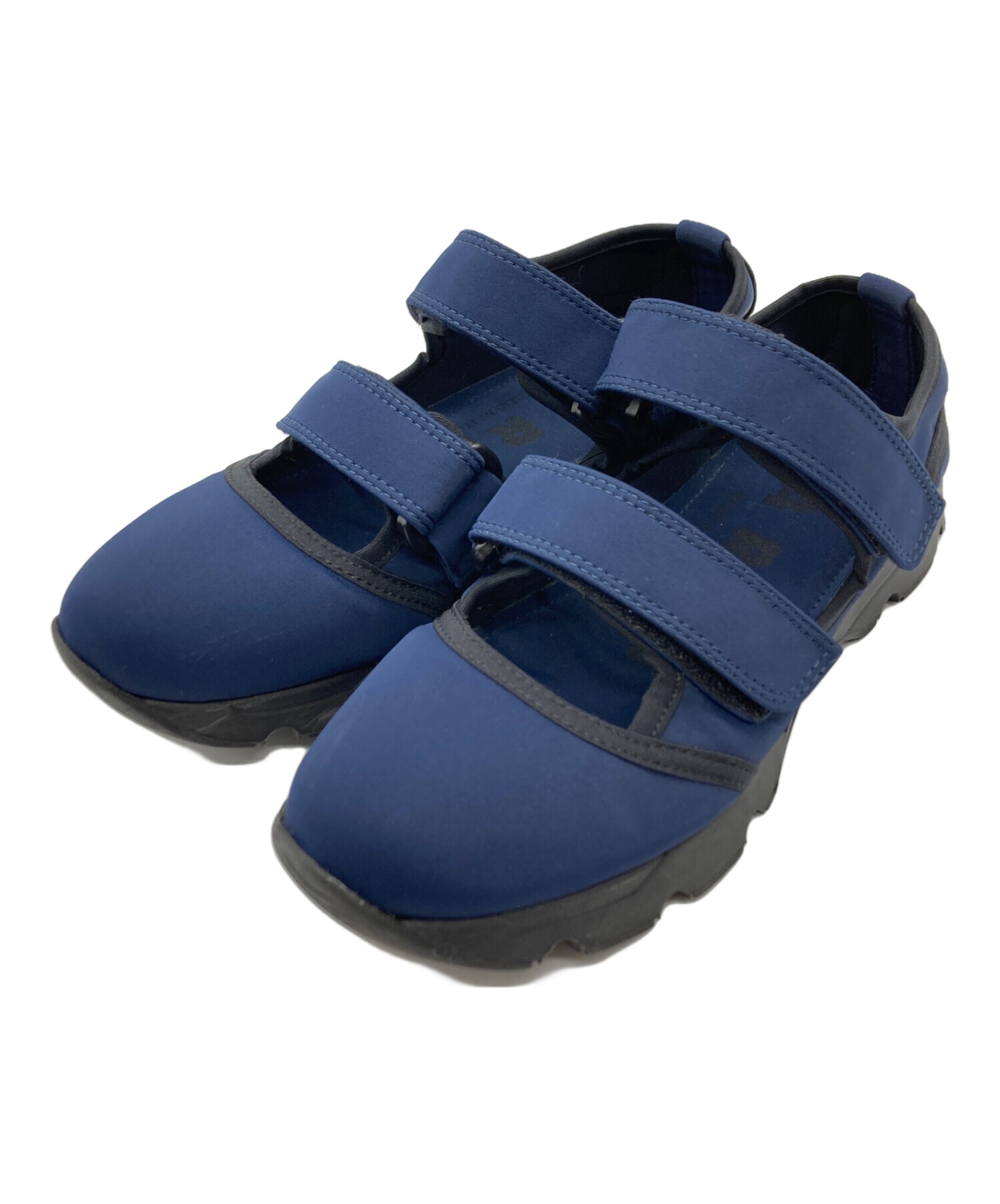中古・古着通販】MARNI (マルニ) ストラップサンダル ネイビー  