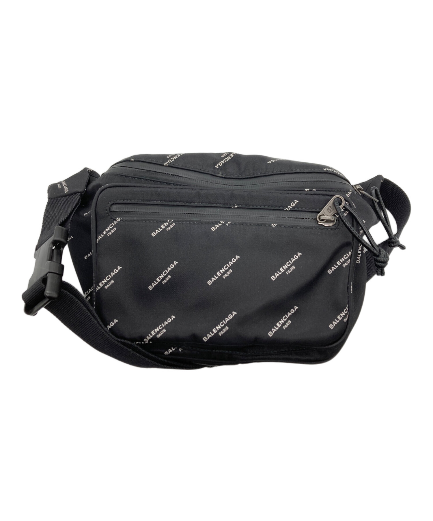 BALENCIAGA ボディバッグ 黒 ナイロン バレンシアガ(BALENCIAGA 