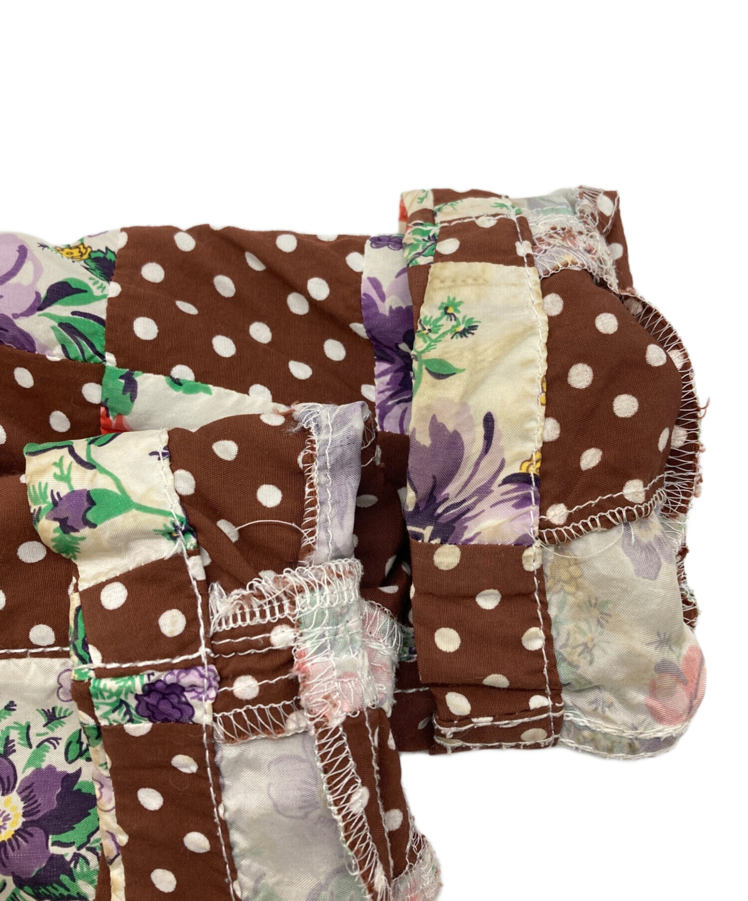 美品 tricot COMME des GARCONS パッチワーク ジャケット トリココムデギャルソンパッチワークジャケット