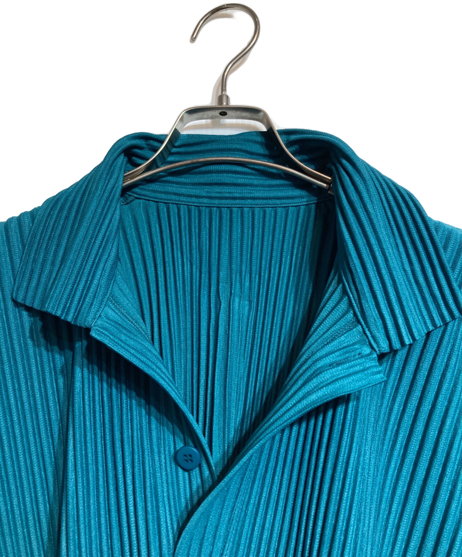 homme plisse issey miyake ポロシャツ 3 青