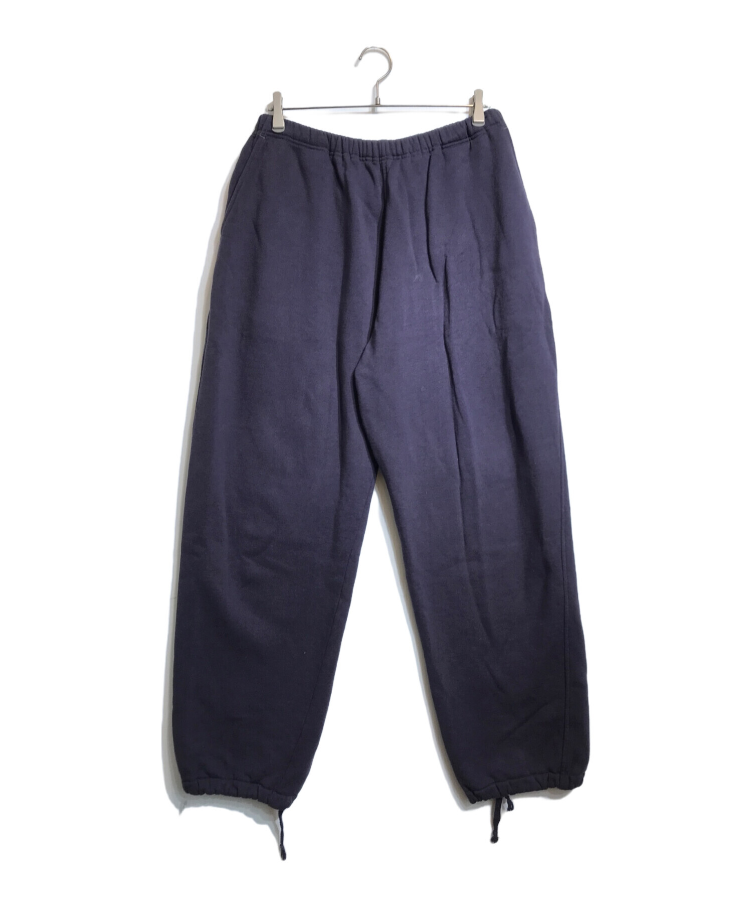 COMOLI 吊裏毛パンツ フェードブラック fade black 3 comoli 吊裏毛