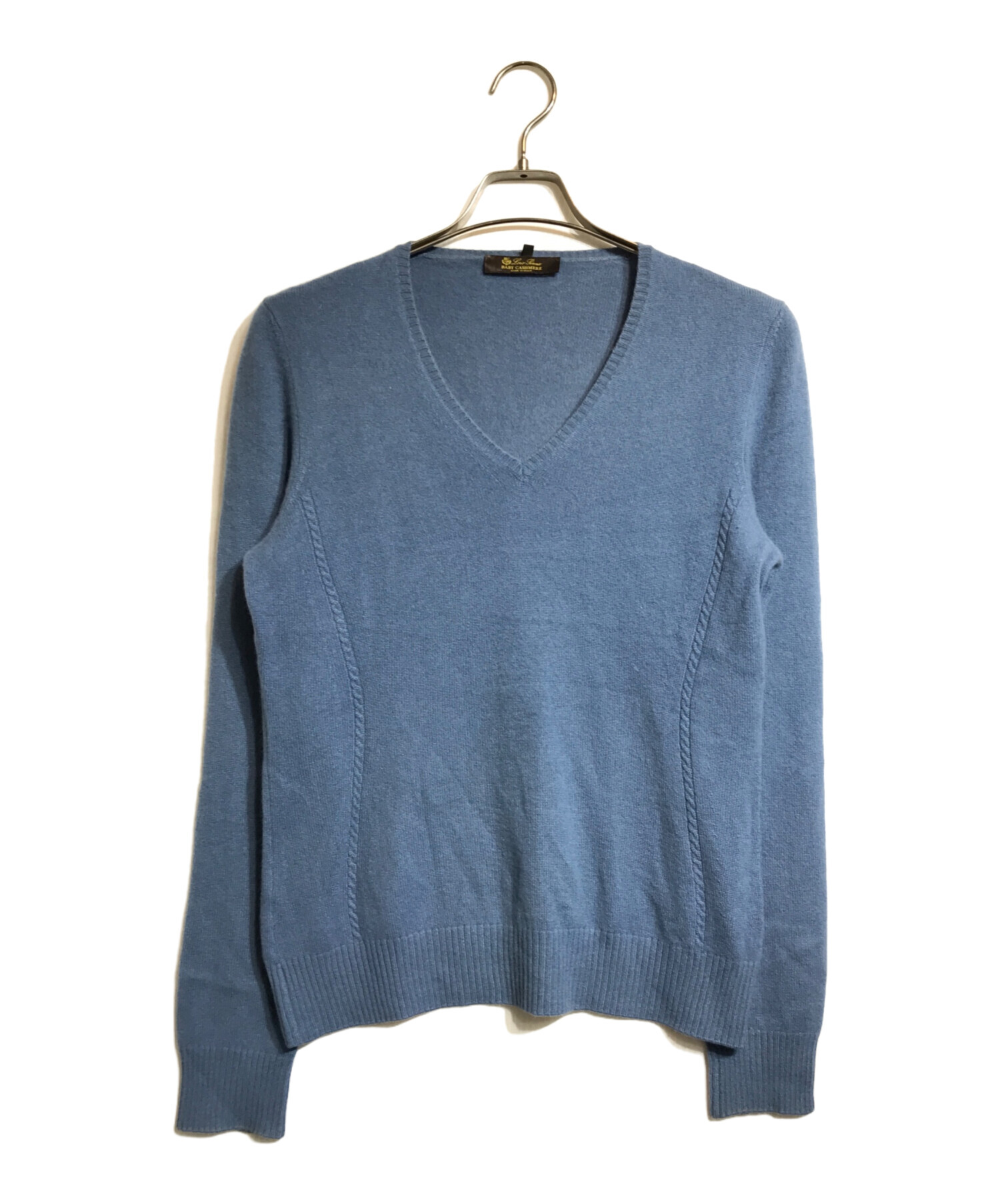 中古・古着通販】LORO PIANA (ロロピアーナ) Vネックカシミヤニット 