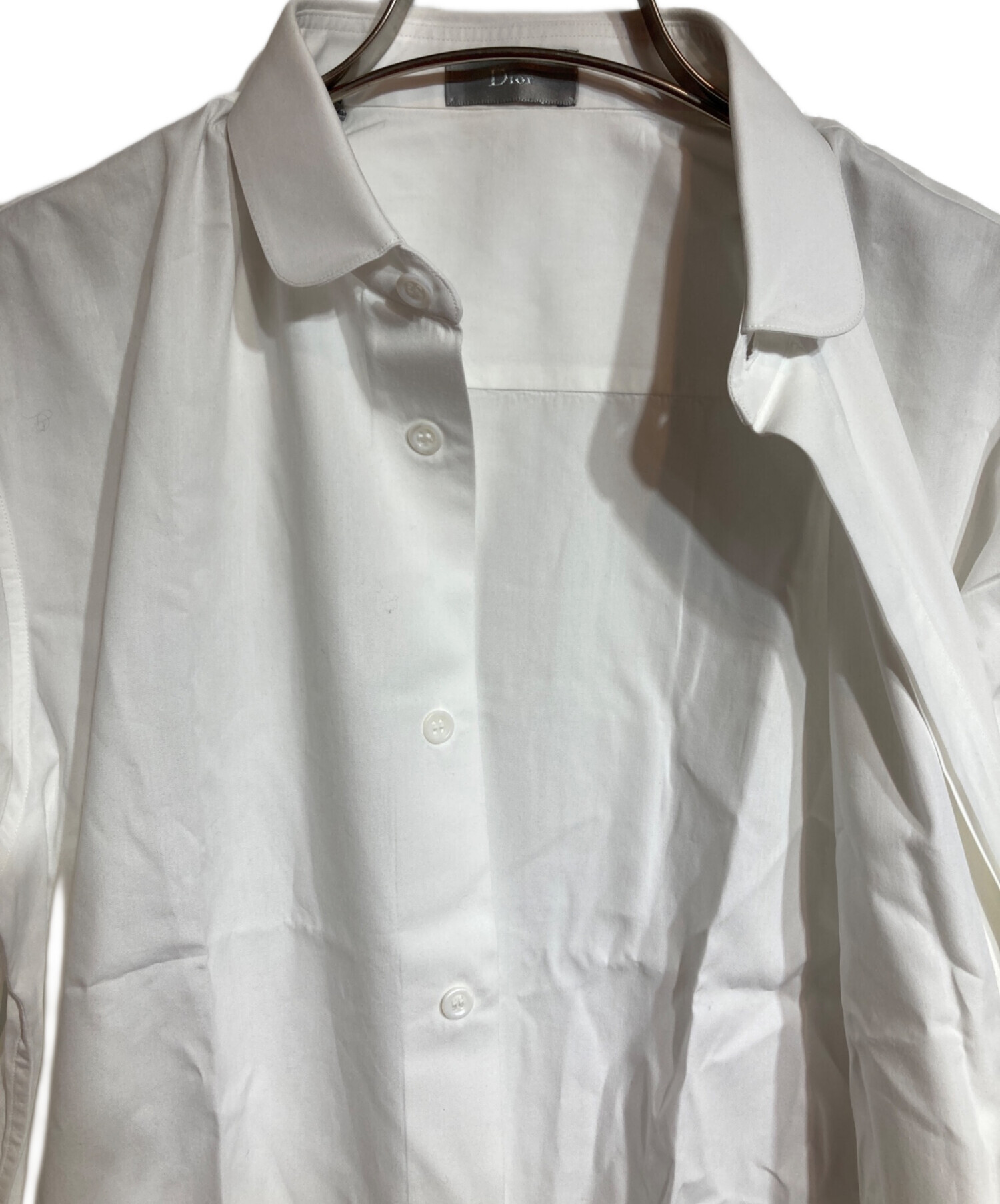 中古・古着通販】Dior Homme (ディオール オム) ラウンドカラーシャツ 