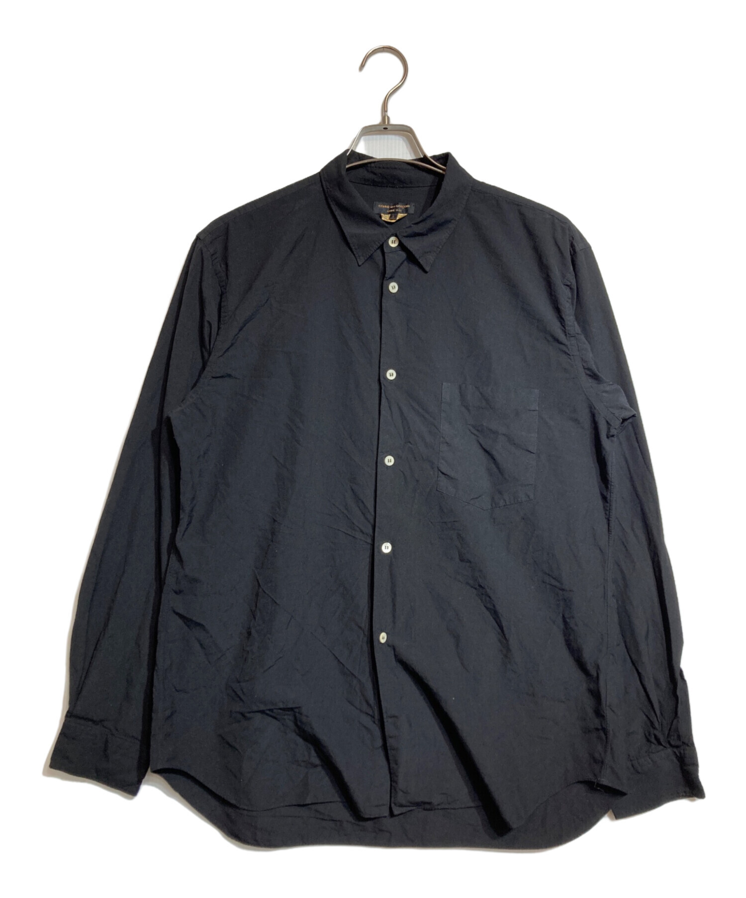 コムデギャルソンオムプリュス ポリ縮絨シャツ（COMME des GARCONS 
