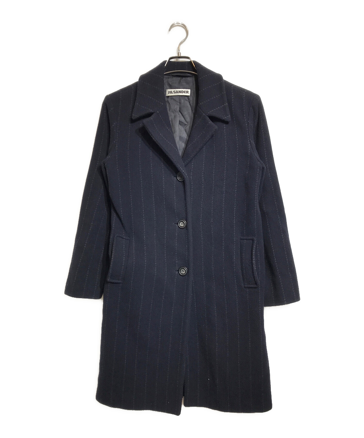 JIL SANDERジルサンダー　ツイードチェスターコート46 18AWメイヤー JIL SANDERジルサンダーツイードチェスターコート46 18AWメイヤー