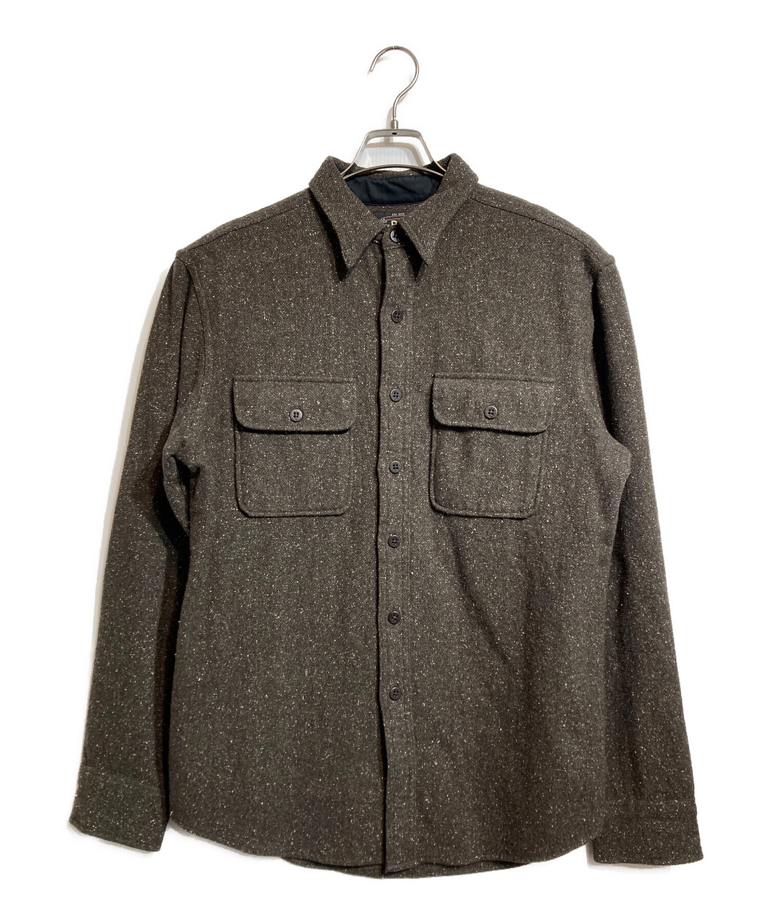極美品】RRL【CPO SHIRTS JACKET】XS ウール×カシミヤ シャツ 泥臭 