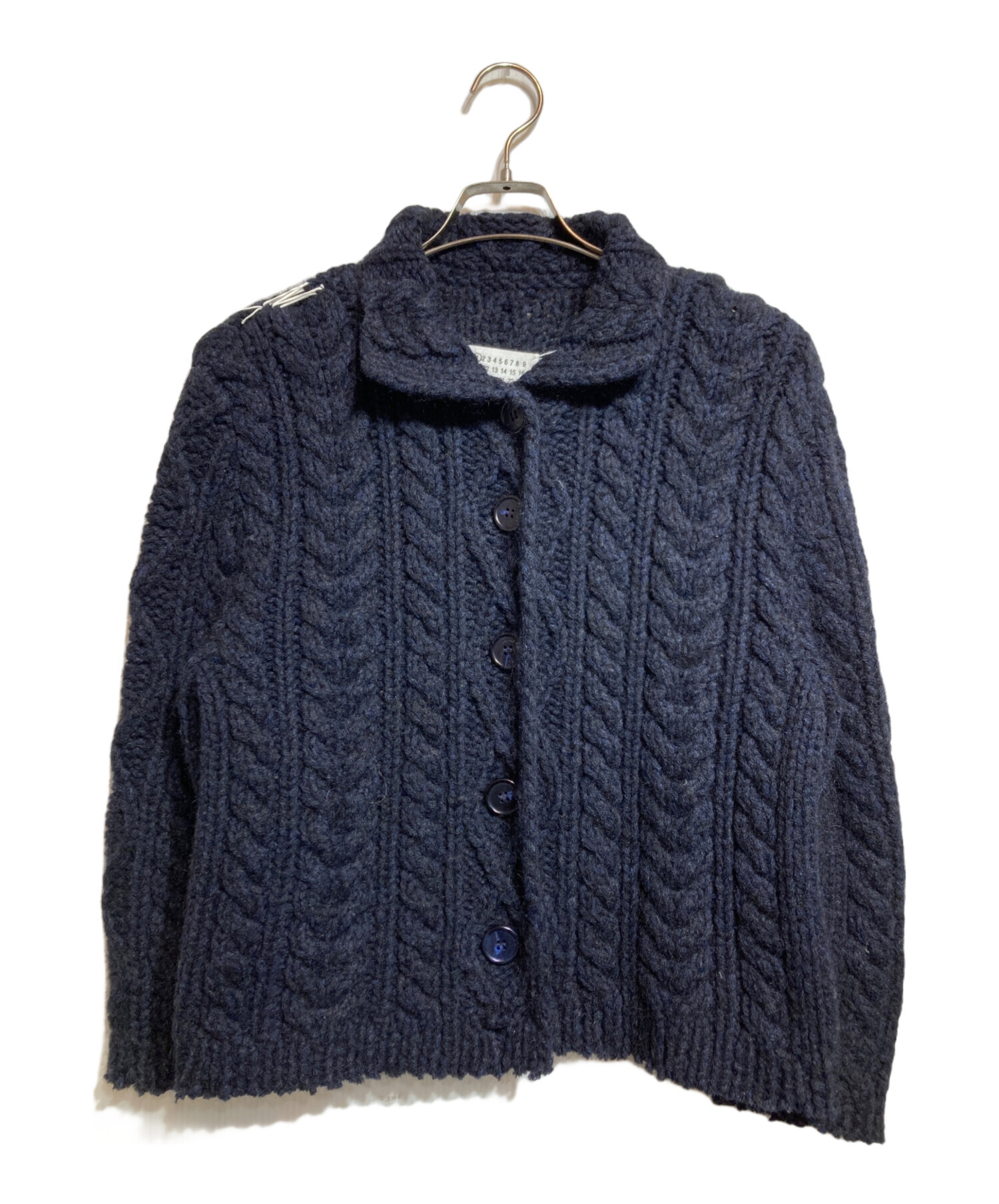 MAISON 寒かっ MARGIELAウールケーブルニット