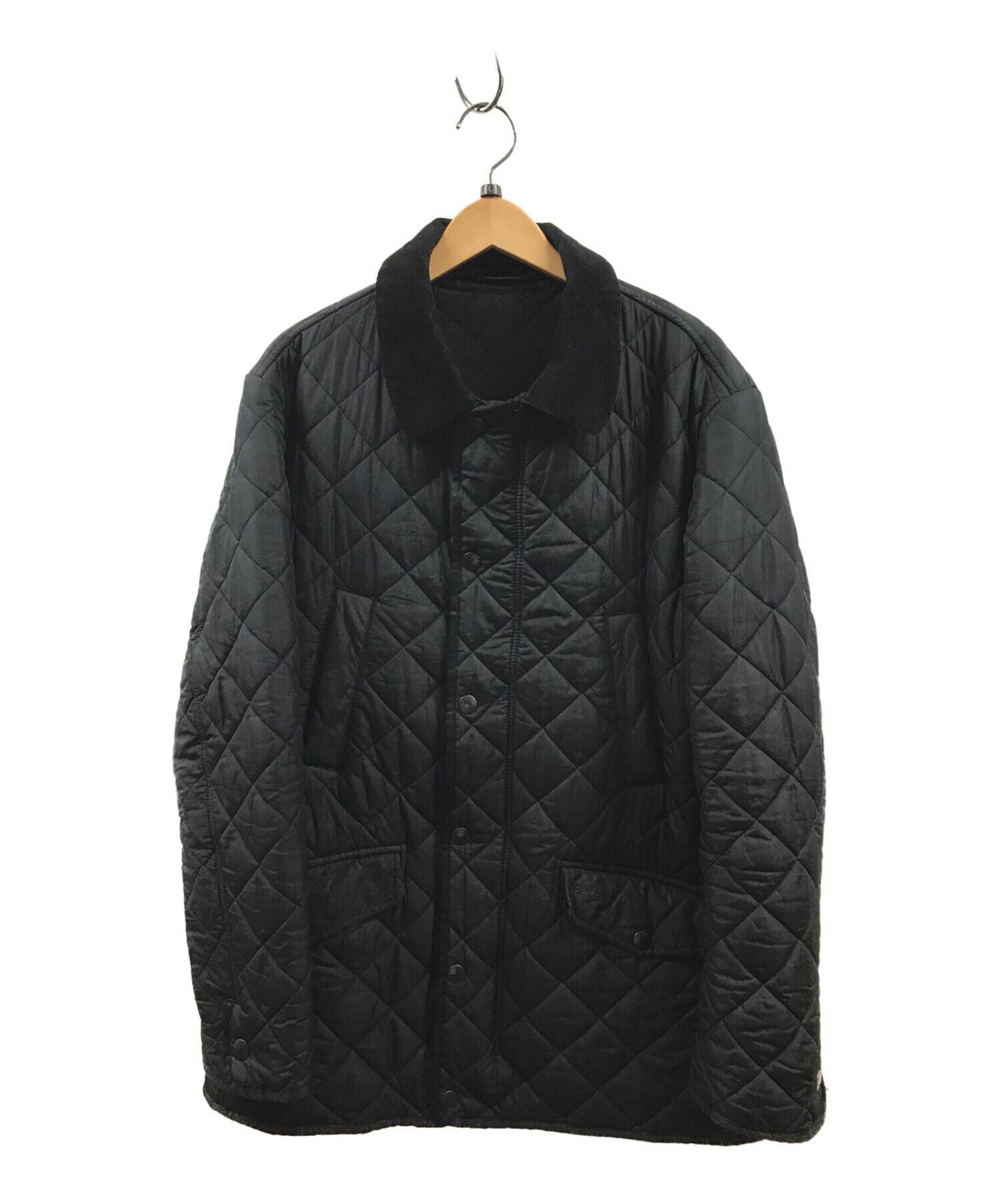 中古・古着通販】Barbour (バブアー) キルティングジャケット ブラック  