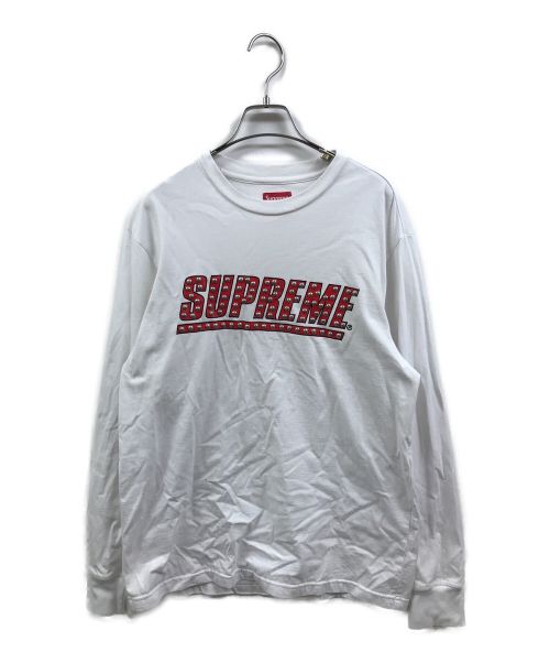 20SS supreme studded L/S TOP gray