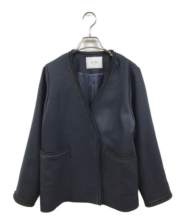 中古・古着通販】SLOBE IENA (スローブ イエナ) ツィードVネックノー 