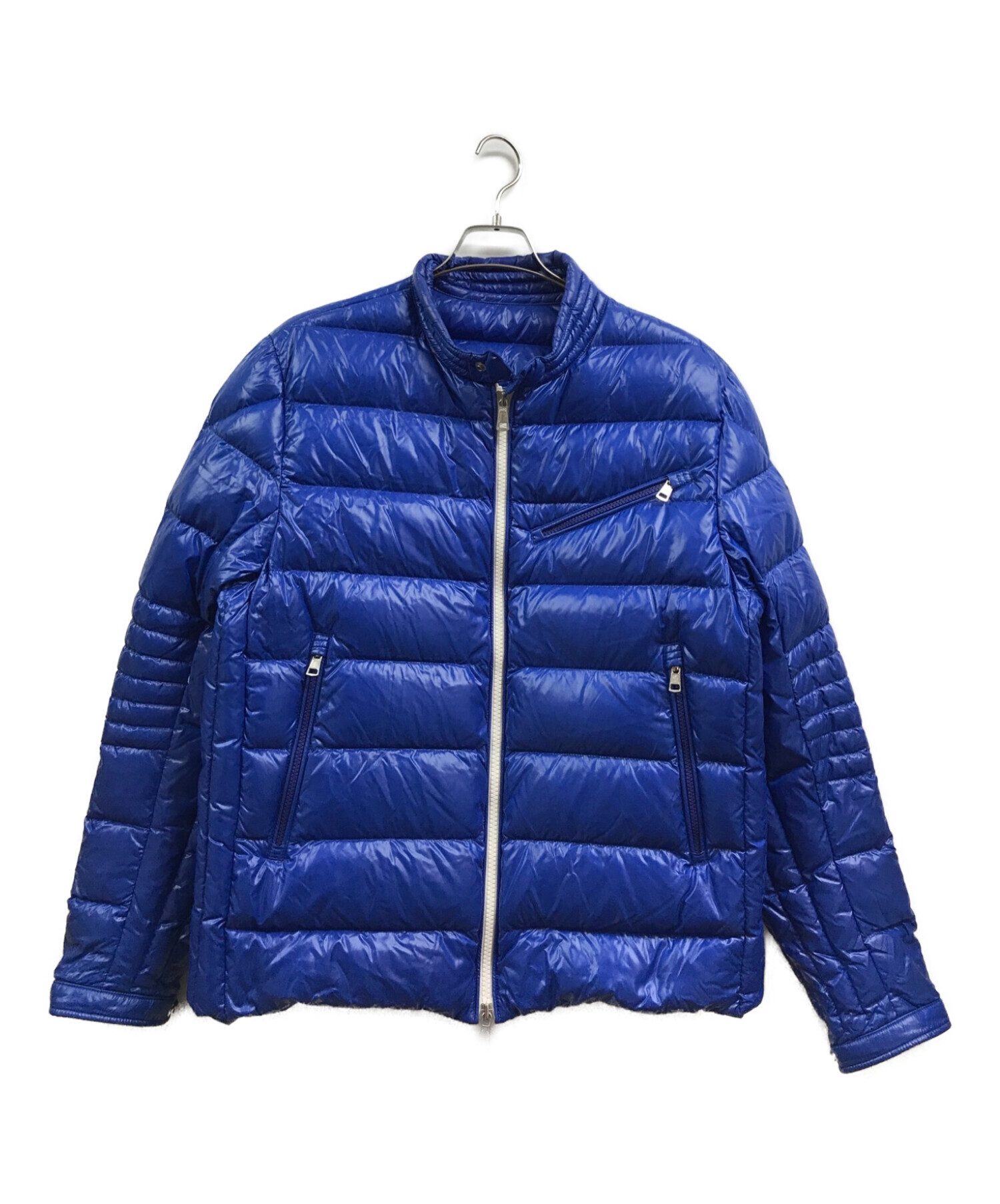 中古・古着通販】MONCLER (モンクレール) ダウンジャケット ブルー 